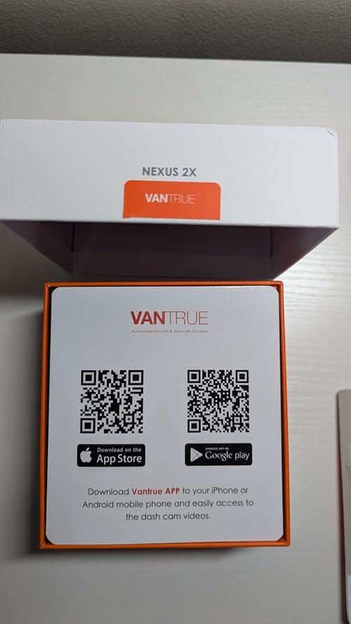 Vantrue N2X 2.7K Dash Cam Front and Inside, 5G WiFi Dual Dash Camera for Car with HDR IR Night Vision, STARVIS 2, GPS, 2.5K/60FPS, G-Sensor, 24/7 Parking Mode, Voice Control, Support 512GB Max customer photo 1