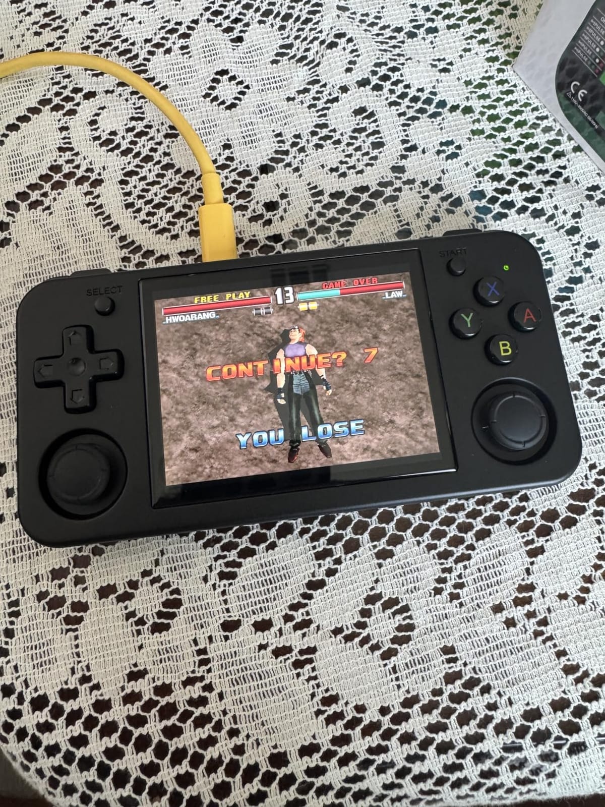 RG35XX H, Anbernic Retro Handheld Gaming Console with 64GTF Card, Dual Joystick Design 3.5-inch HD Screen Lasts up to 8 Hours High-Capacity Battery for Better Experience (64G Purple) customer photo 1