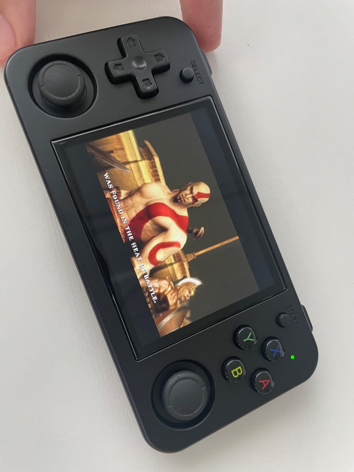 RG35XX H, Anbernic Retro Handheld Gaming Console with 64GTF Card, Dual Joystick Design 3.5-inch HD Screen Lasts up to 8 Hours High-Capacity Battery for Better Experience (64G Purple) customer photo 2