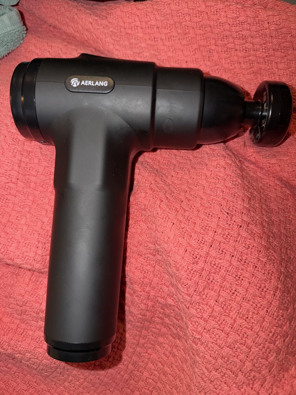 AERLANG Massage Gun with Heat Massager Deep Tissue Muscle Massager customer photo 1