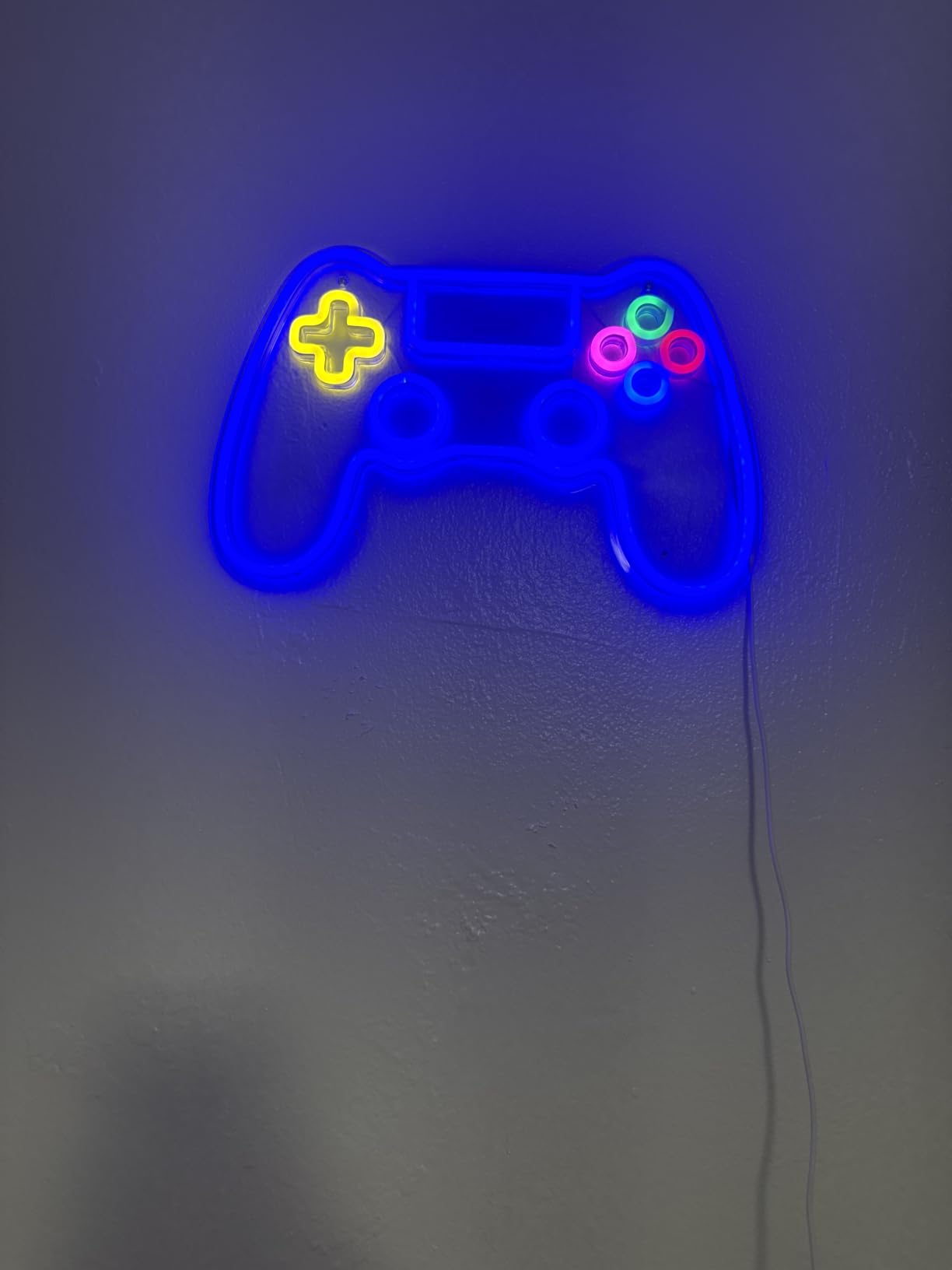 Kavaas Gamer Neon Sign, UV Printed Gaming Neon Sign for Gamer Room Decor - LED Video Game Neon Lights for Bedroom Boys, Gaming Wall decor - Best Gamer Gifts for Teenage Boys, Christmas customer photo 1