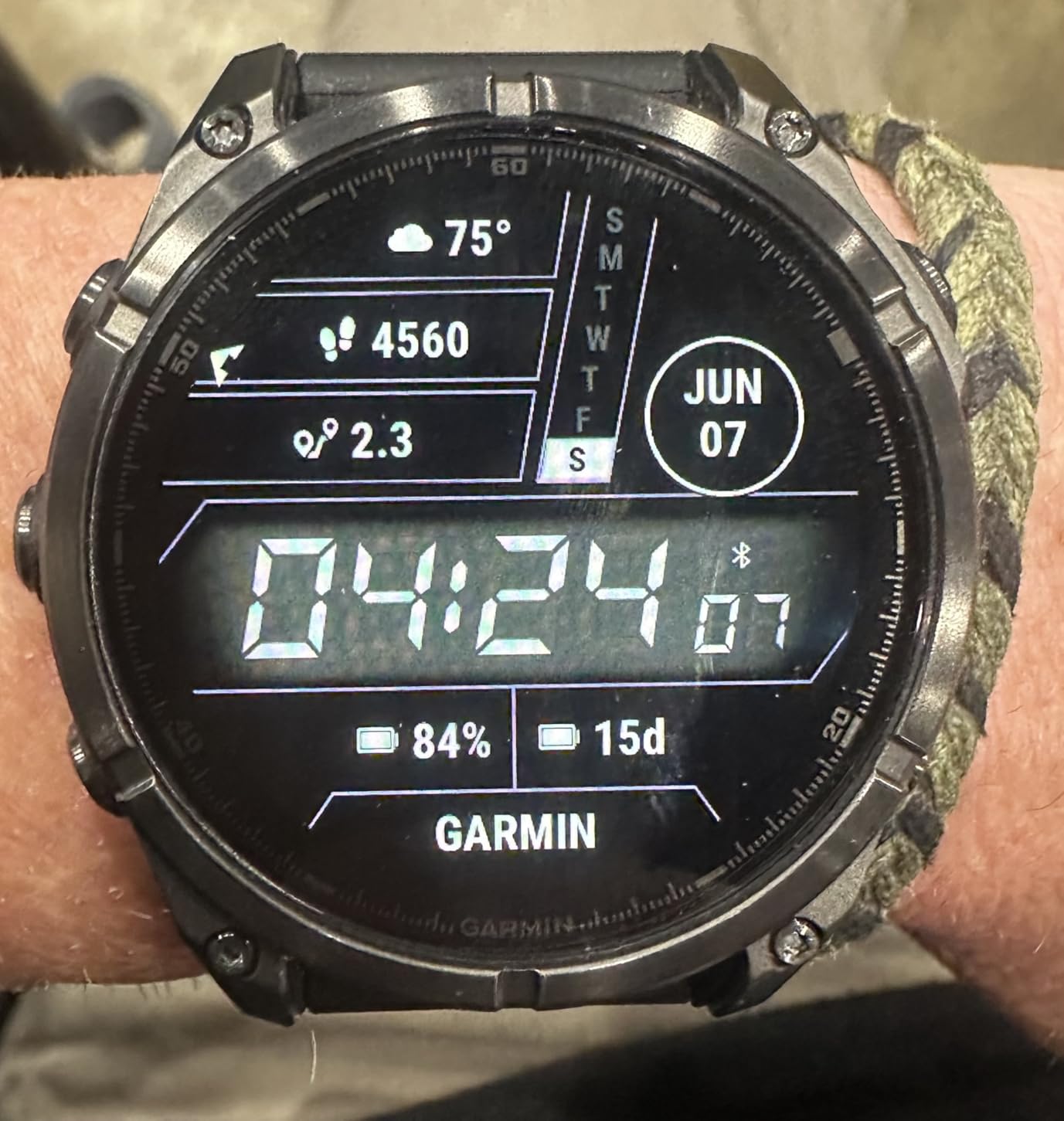 Garmin fēnix® 8, 47mm, Black | Premium Multisport Smartwatch, AMOLED Display, GPS, Built-In Flashlight, Dive-Rated, Built-In Speakers & Mic customer photo 1