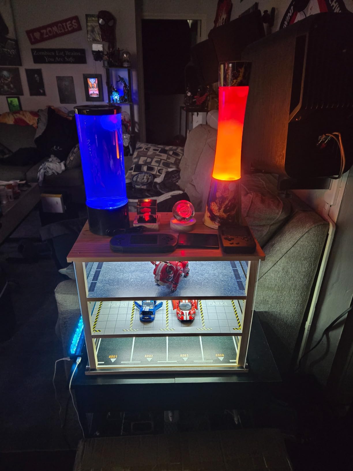 1:24 Scale diecast Car Model Display Case 3 Tiers, with LED Light and Acrylic Dust Cover Toys Car Model Display Stand, Hot Diecast Wheels Wood Storage Cabinet Display Stand customer photo 2