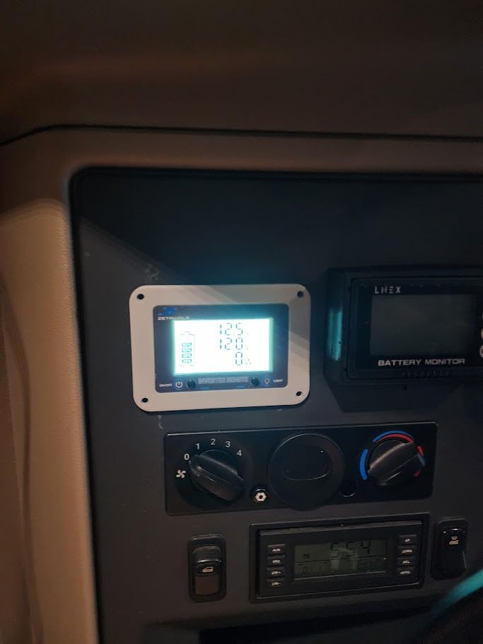 4000W Pure Sine Wave Inverter 12V DC to 120V AC Converter with LCD Remote | 8000W Peak, 4 AC Outlets, USB & Type-C Port, Clean Power for Truck, RVs, Camping, Solar Off Grid Systems, and Backup Applications customer photo 1