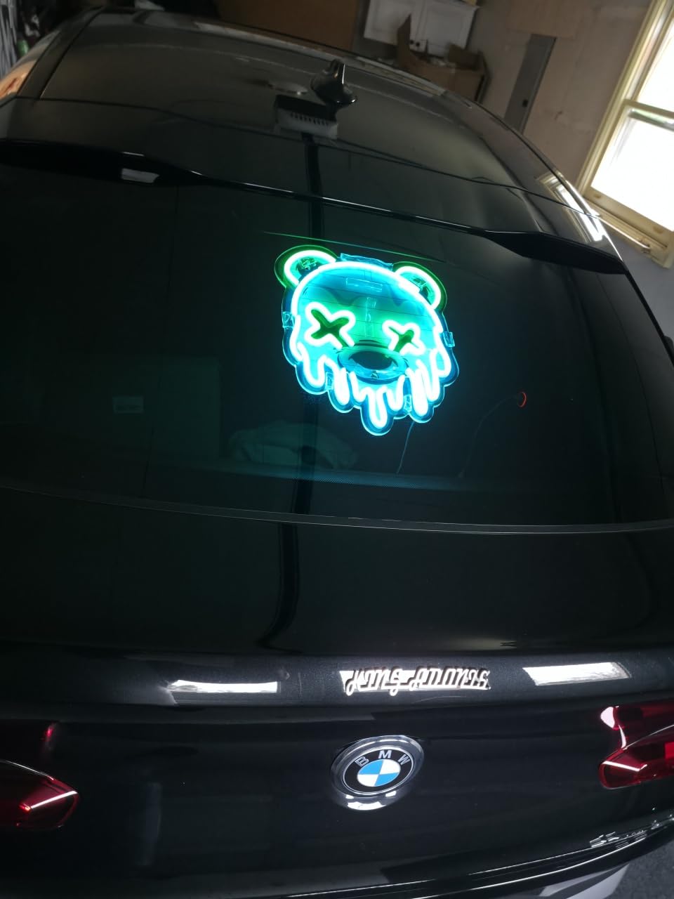 Ice Bear Neon Sign, Cool Led Sign for Wall Decor - Usb Powered, Adjustable Brightness Anime Bear Led Light for Bedroom, Bar, Pub, Party, Man Cave Decor, Unique Gift for Teenage Boys customer photo 1