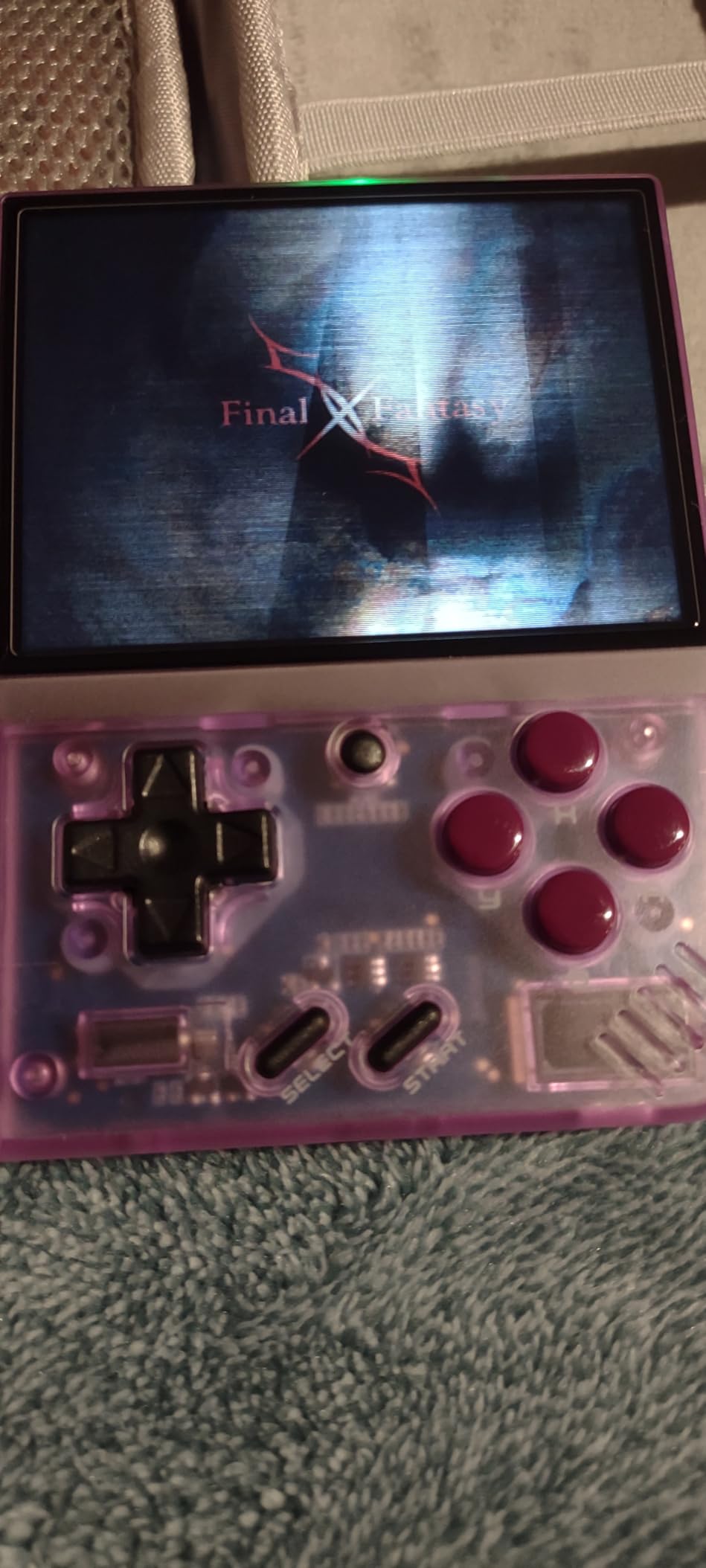 Miyoo Mini Plus Handheld Game Console 3.5-inch 640*480 IPS Screen 3000mAh Miyoo-mini+ with Portable Case T-Purple customer photo 1