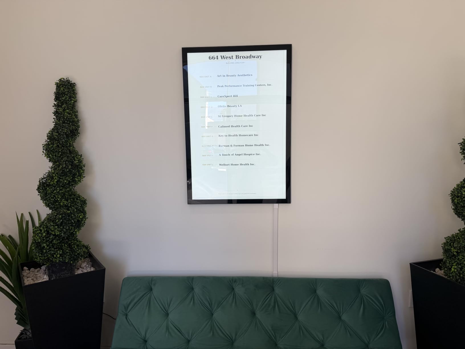 24x36 Inch LED Poster Frame with Dimmer, Backlit Light Box Display for Movie Posters & Art, Wall-Mounted with On/Off Switch, Ideal for Home Theater, Offices, and Gift Giving customer photo 1