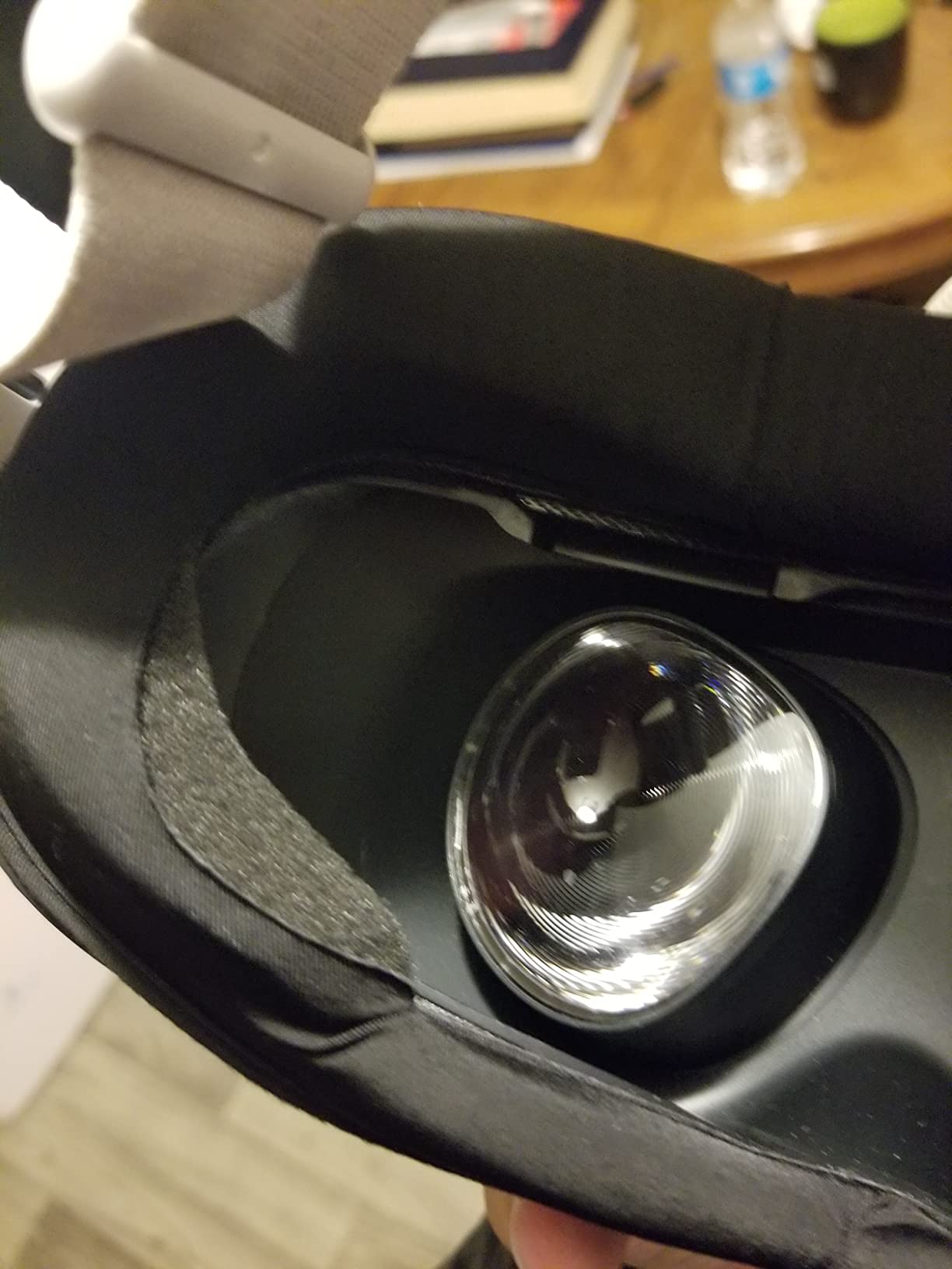 Facial Interface with Fan Cooling Mask for Meta/Oculus Quest 3S | Face Cover with Cooling Fan for Meta Quest 2, Circulated Ventilation Eliminates Glasses Fogging Defogger (Soft Ice Silk) customer photo 2
