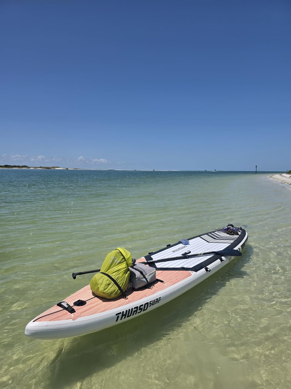 THURSO SURF Expedition Touring Inflatable Stand Up Paddle Board SUP 11'6 / 12'6 Woven Drop-Stitch Two Layer Stable Non-Slip Deck with SUP Accessories for Adults customer photo 2