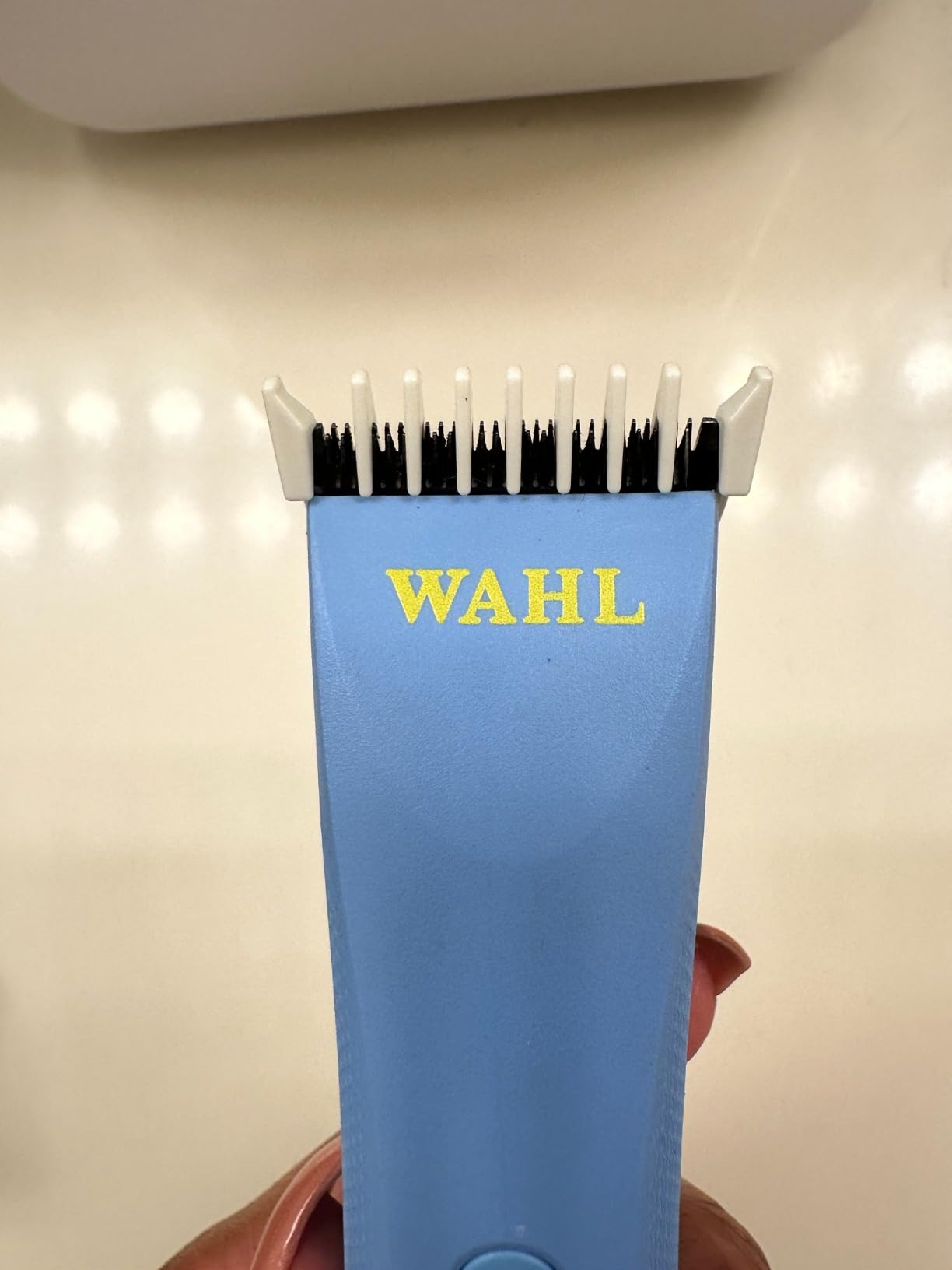 Wahl Professional Peanut Li Cordless Trimmer, Blue | USB-C Quick Charge with Travel Lock customer photo 2