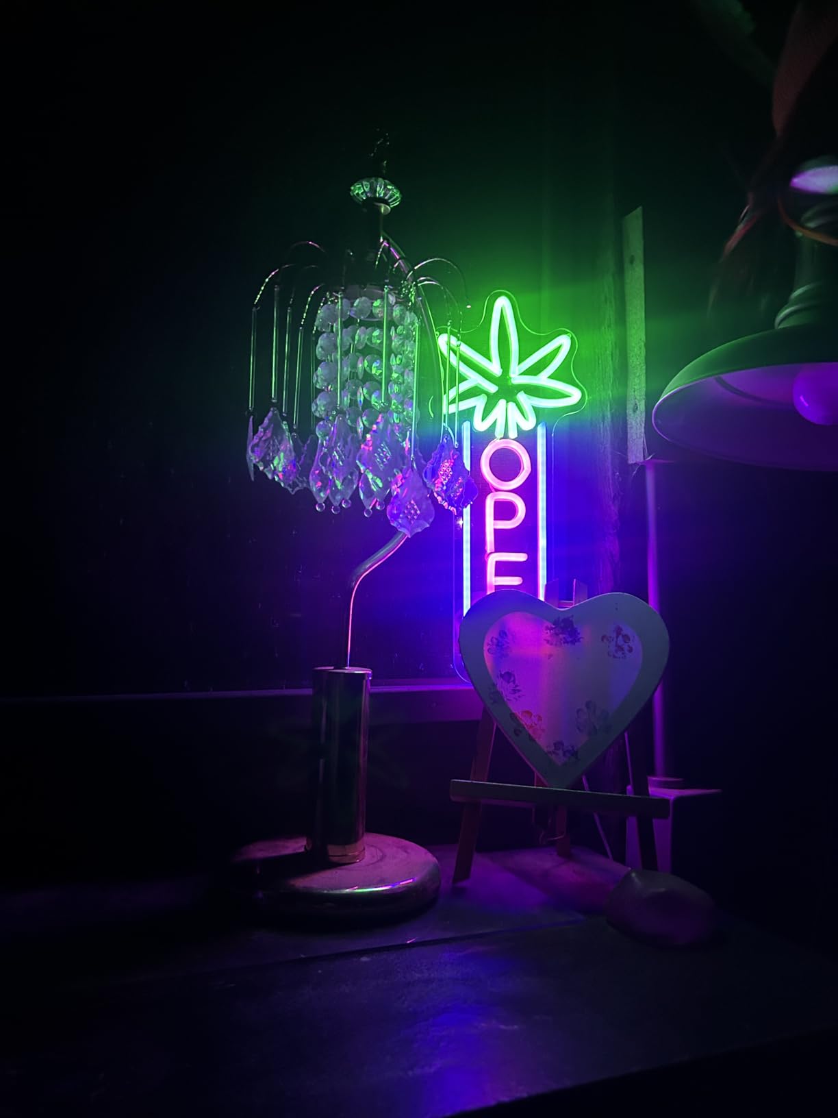Theater Neon Sign, Dimmable LED Movie Night Sign for Home Theater Walls customer photo 1