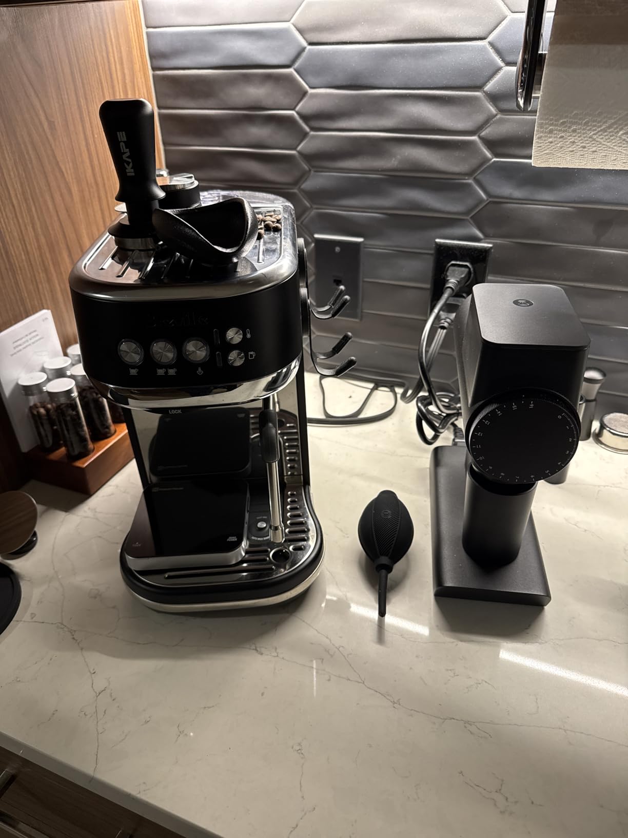 TIMEMORE Sculptor 064S Flat Burr Coffee Bean Grinder, Electric Espresso Grinder with Stepless Coarseness Adjustment, Suitable for Pour over, French Press, Cold Brew - Black customer photo 1