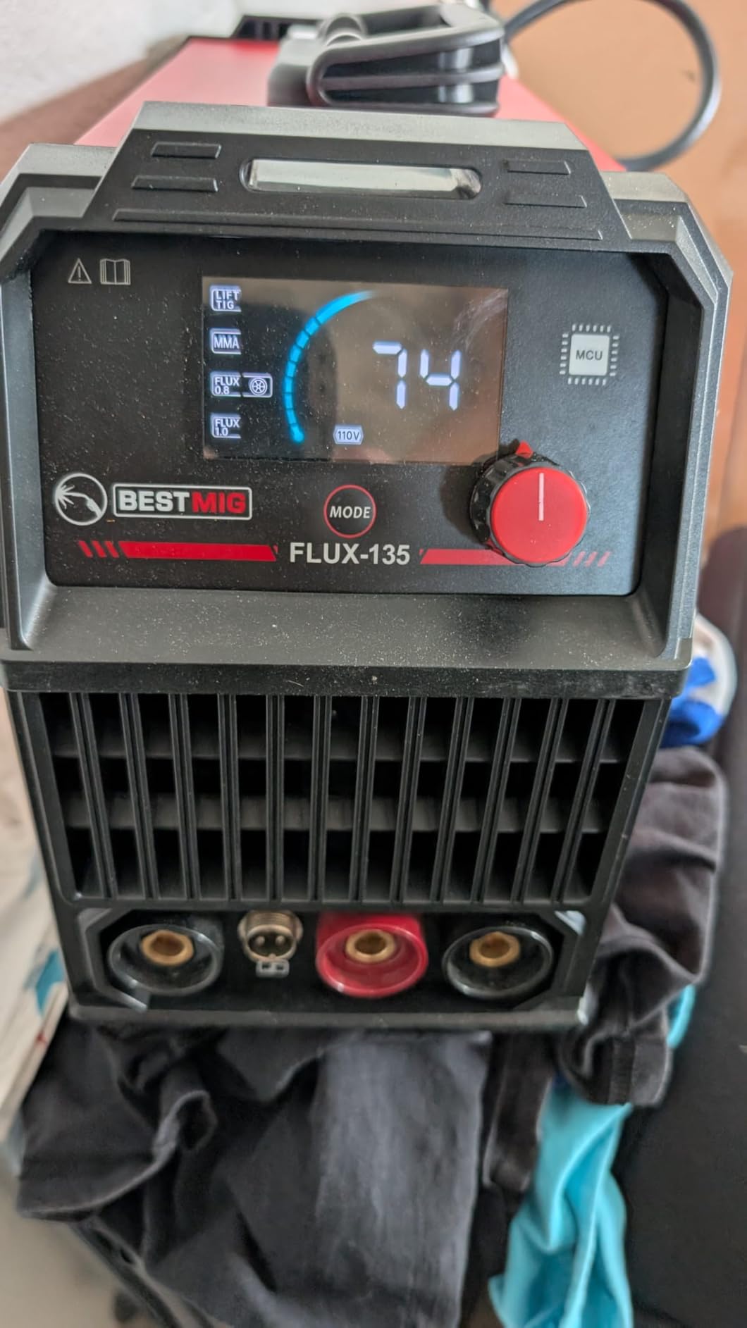 BESTMIG 135A MIG Welder - 3-in-1 Flux Core Welder, MIG/Lift TIG/Stick Welding Machine customer photo 1