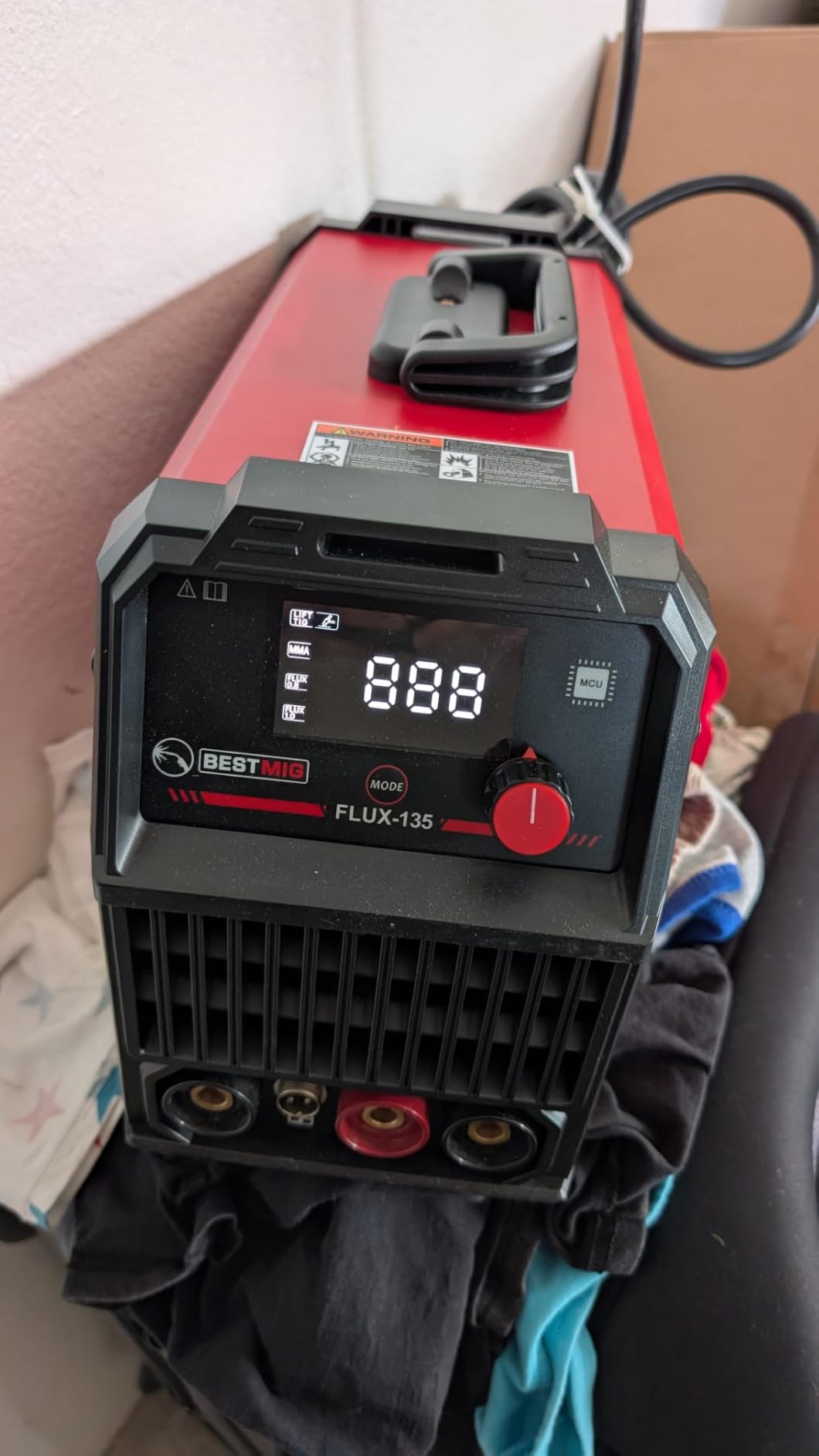 BESTMIG 135A MIG Welder - 3-in-1 Flux Core Welder, MIG/Lift TIG/Stick Welding Machine customer photo 2