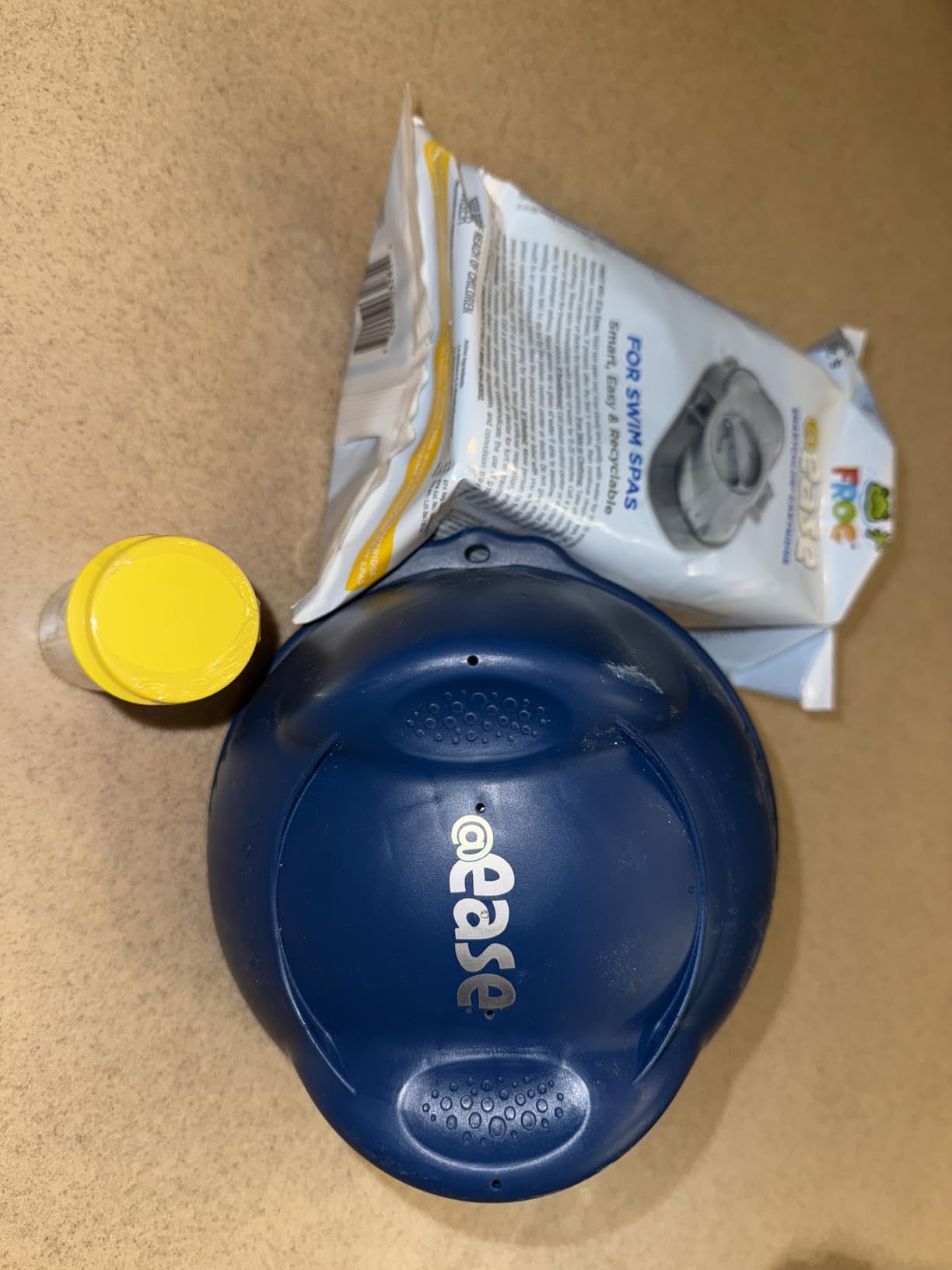 FROG @Ease Floating System for Swim Spas - Quick & Easy Self-Regulating Swim Spa Sanitizer - Swim Spa Maintenance System with Sanitizing Minerals & SmartChlor Technology customer photo 2