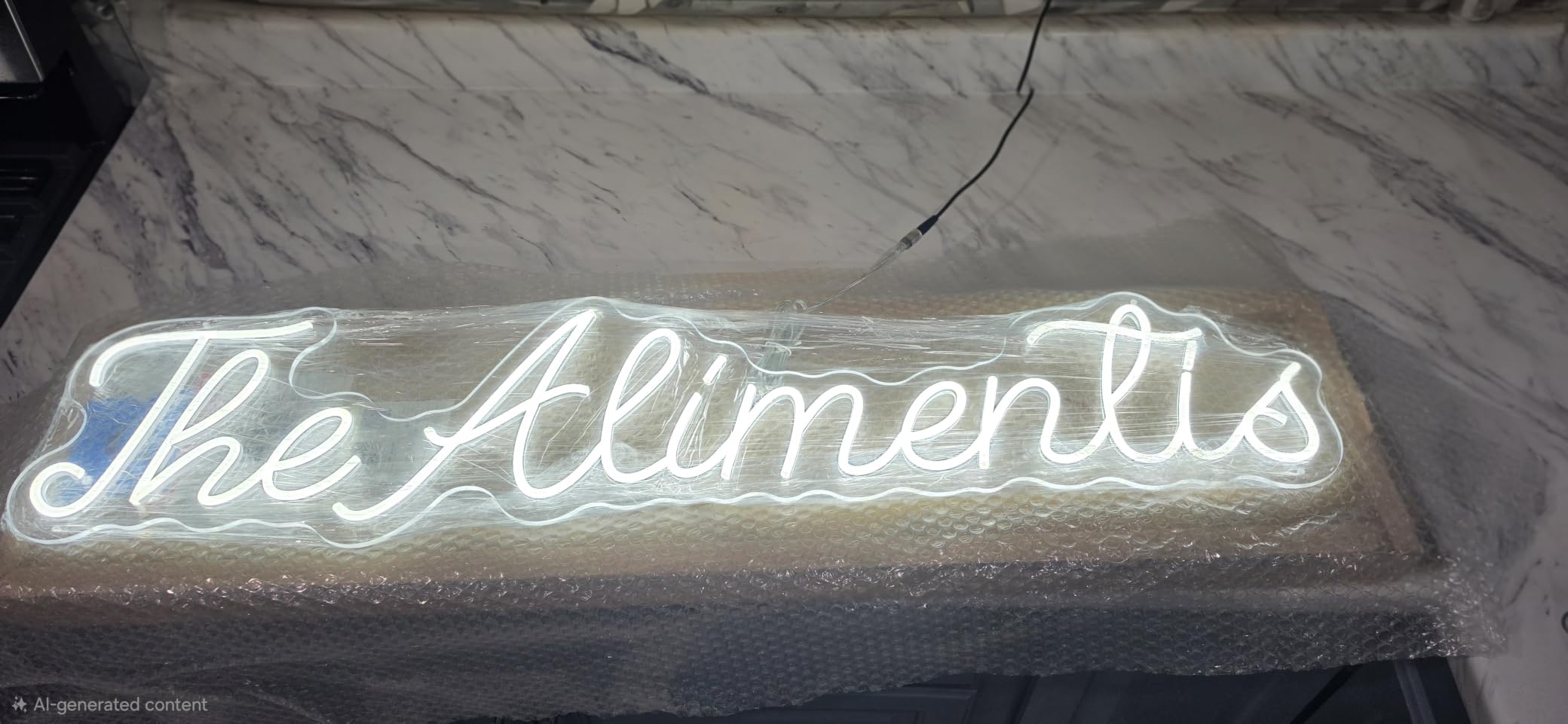 CIONAOR Custom Neon Sign, Personalized Business LED Logo Customizable | Light Up Name Sign for Salon Beauty Nail Studio Office Backdrop, UV Printed Neon Lighting, Professional Gift for Event Party customer photo 2