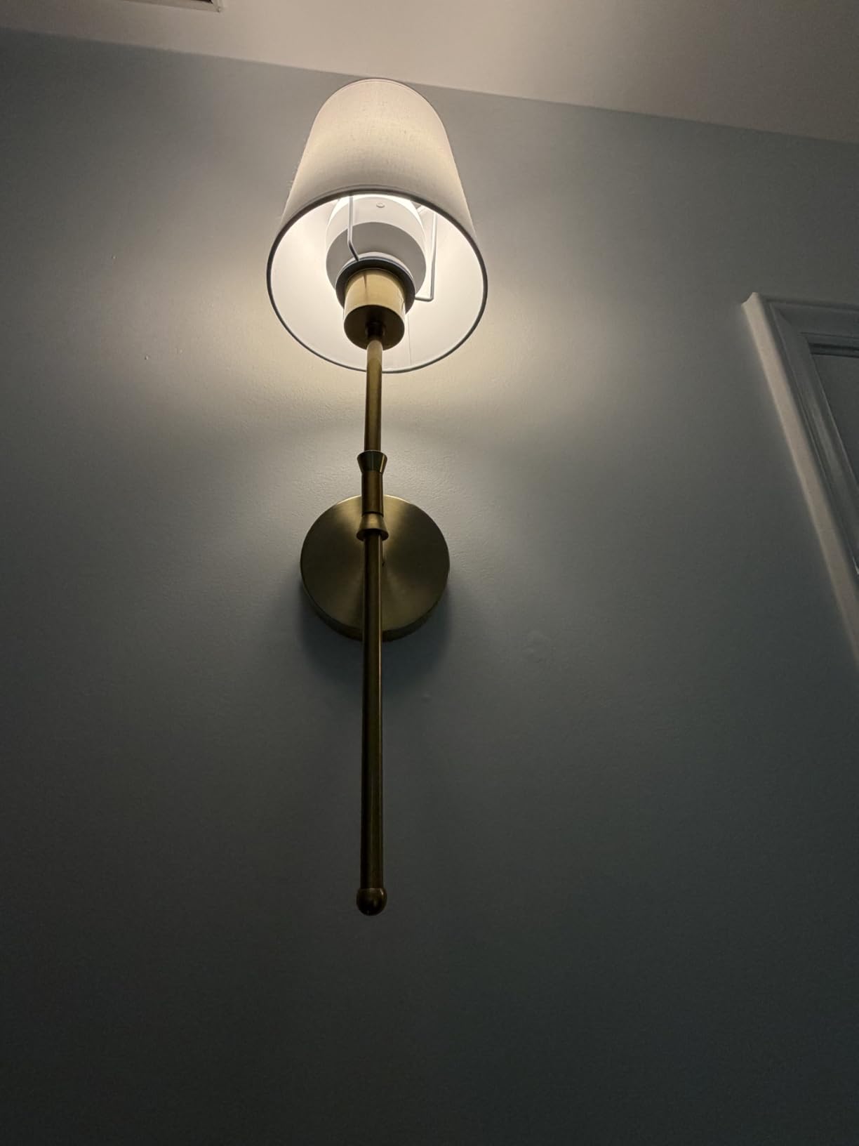 Depuley Battery Operated Wall Sconce: Set of 2 Wireless Wall Lights with 10000mAh Dimmable Bulbs and Remote for Bedroom - Rechargeable 15 Colors Gold Wall Lamp for Living Room Hallway customer photo 1