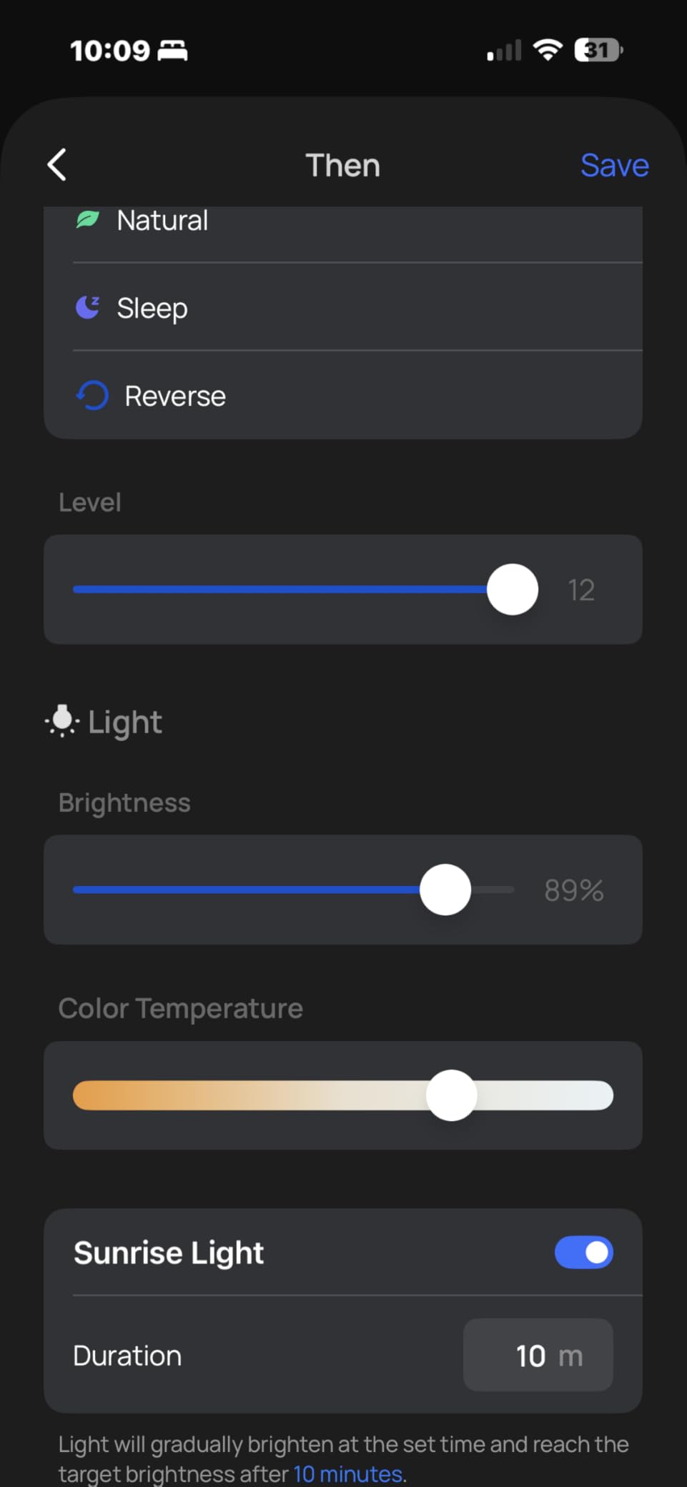 DREO Bedroom Ceiling Fans with Lights and Remote, Smart Ceiling Fan 42 Inch | 3400 CFM Airflow, 12 Speeds & 3 Fan Modes, Stepless Color Tones, Quiet DC Moto, 1-12H Timer, Remote/APP/Alexa Control, Black customer photo 2