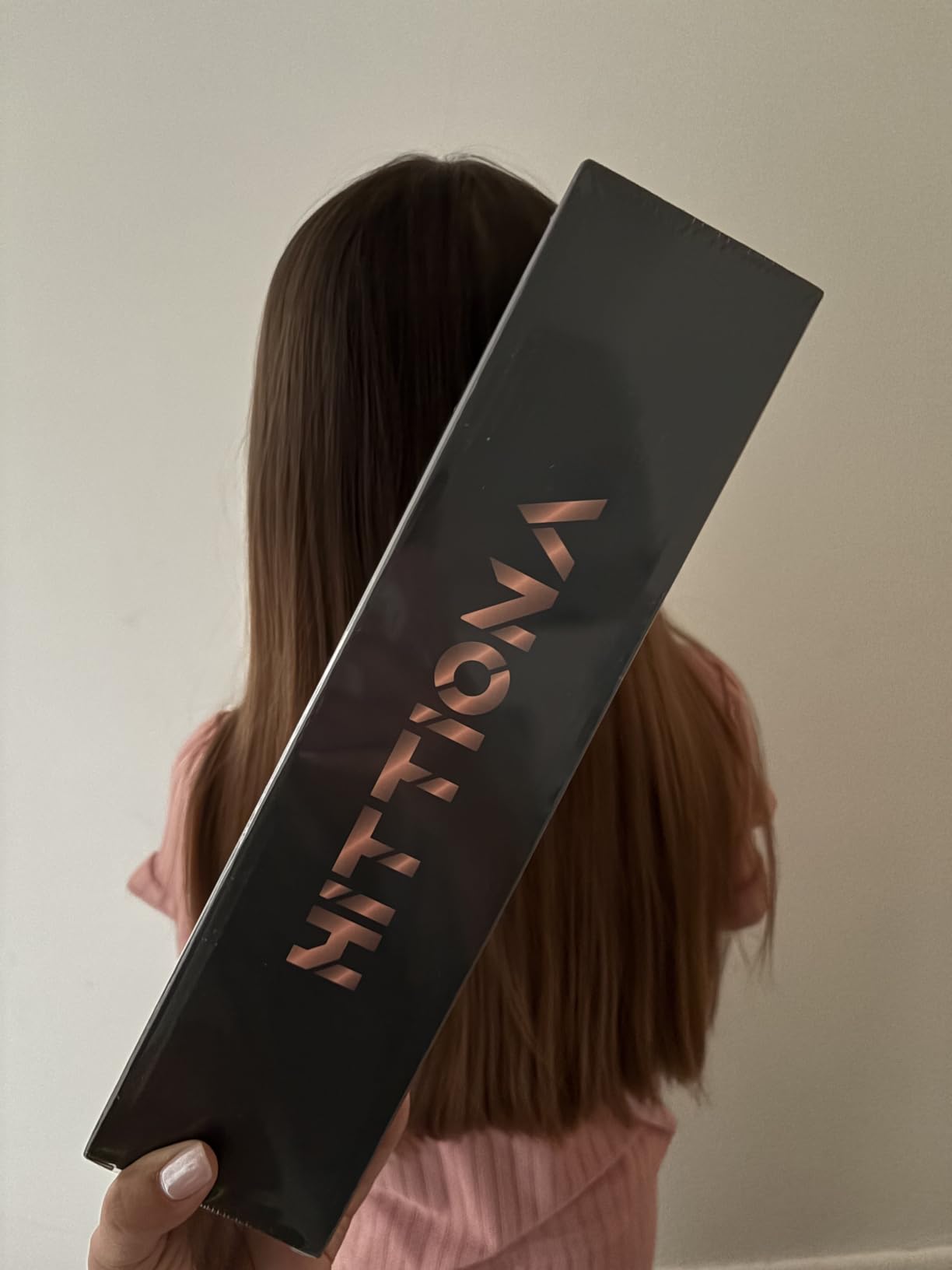 HITTIONA Wide Hair Straightener for Women, Infrared Ionic Sonic Vibration Anti-Frizz Tool, 5s Fast Heat-Up, 1.75