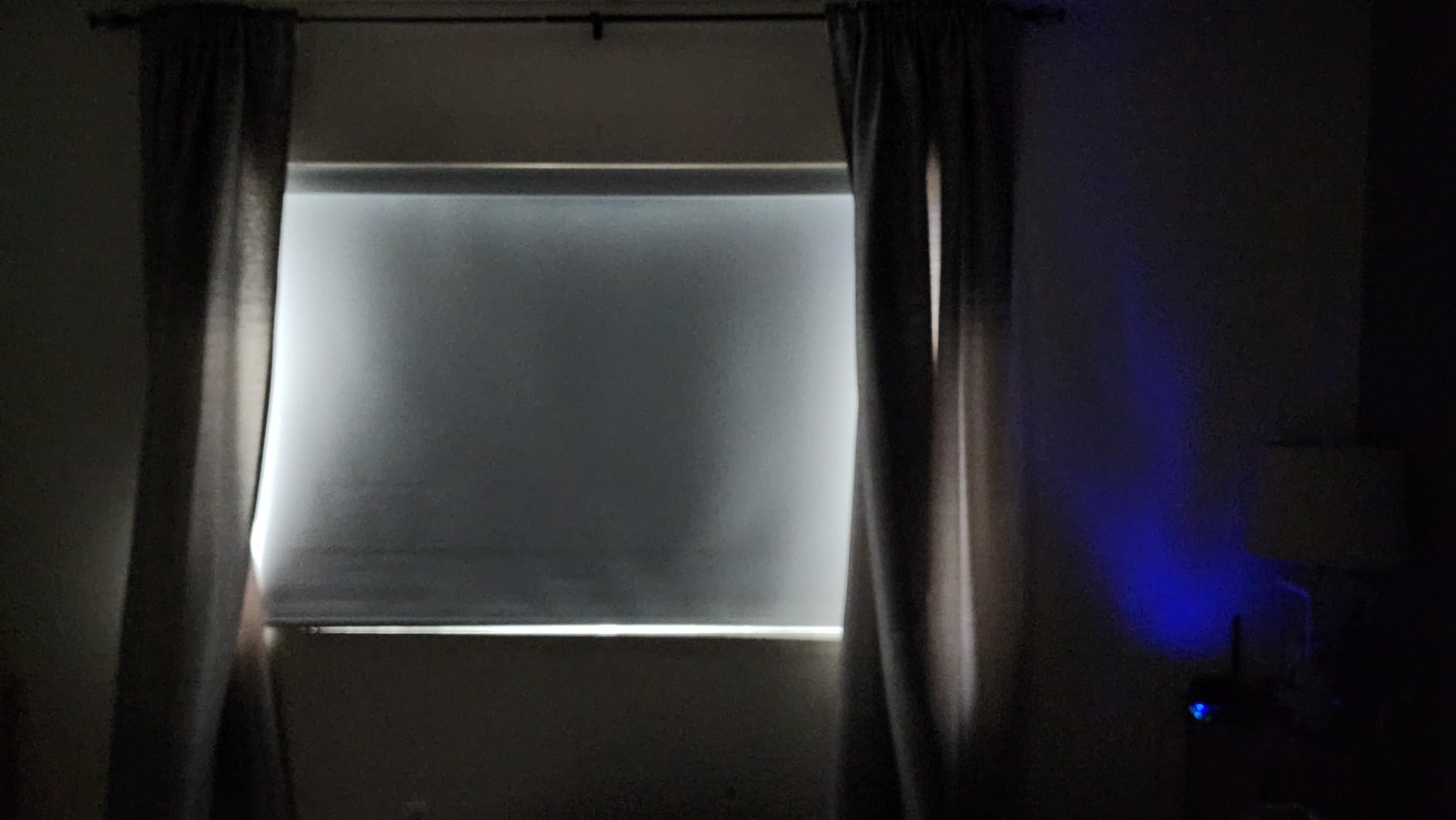 HeyBlinds Motorized Blinds with Remote, Blackout Smart Roller Shades | Rechargeable Automatic Blinds for Home & Office, Remote/APP/Voice/Timer Control, Works with Alexa Google HomeKit, Custom Size customer photo 1