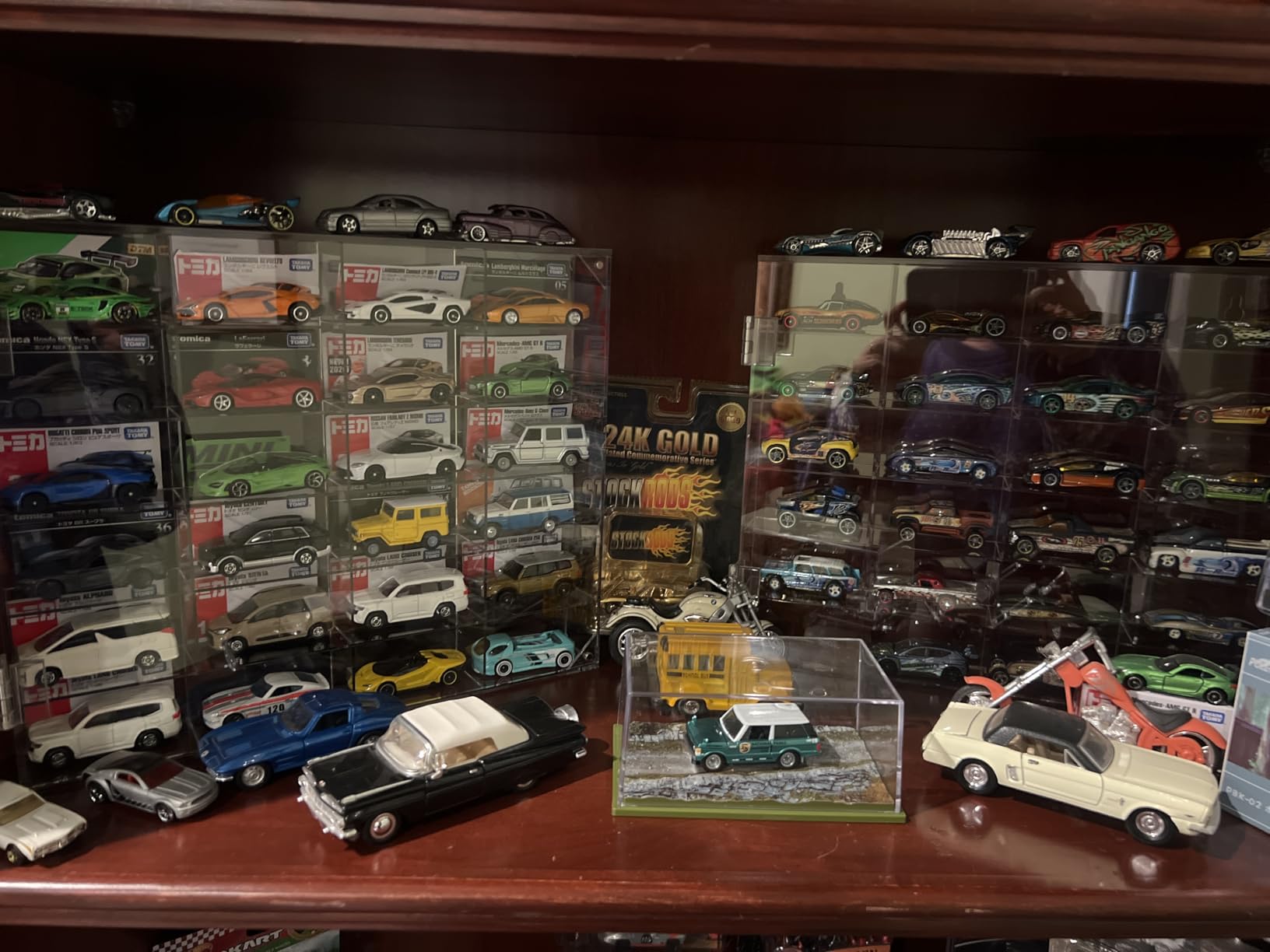 Acrylic Display Case for Hot Wheels 1/64 Scale Diecast Car Storage customer photo 2