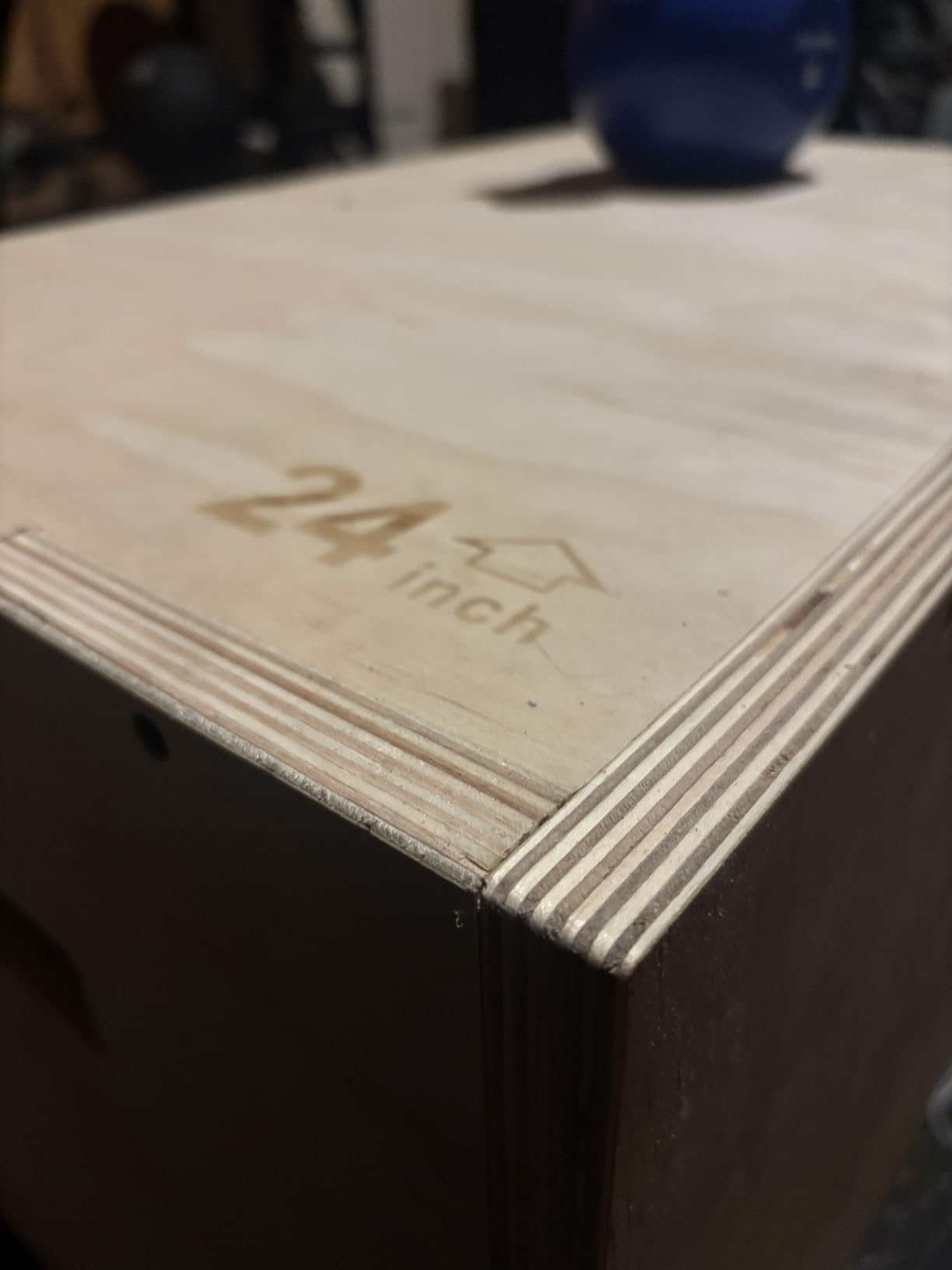 Amazon Basics Plyometric Jump Box, Plyo Box Jumps for Home Gym customer photo 2