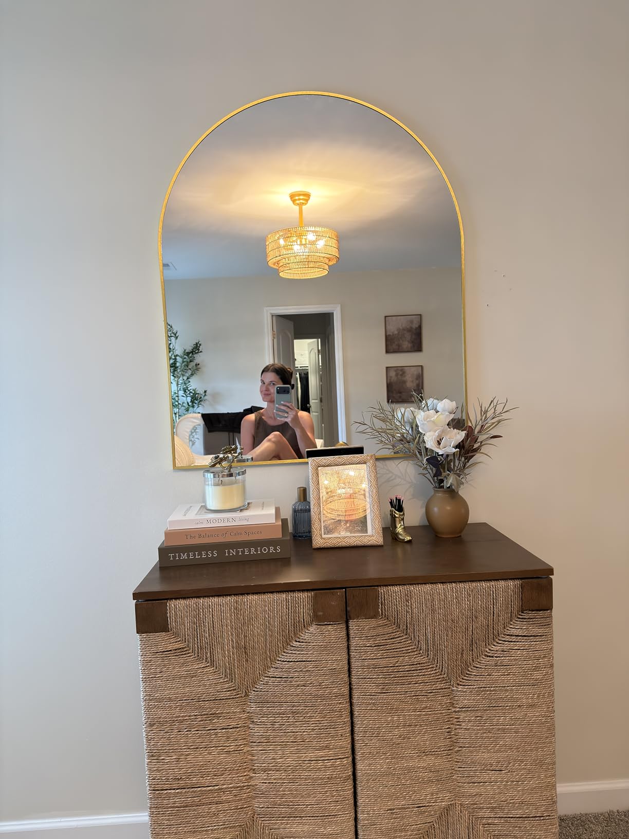 CIRCUMI Arched Wall Mirror, 42