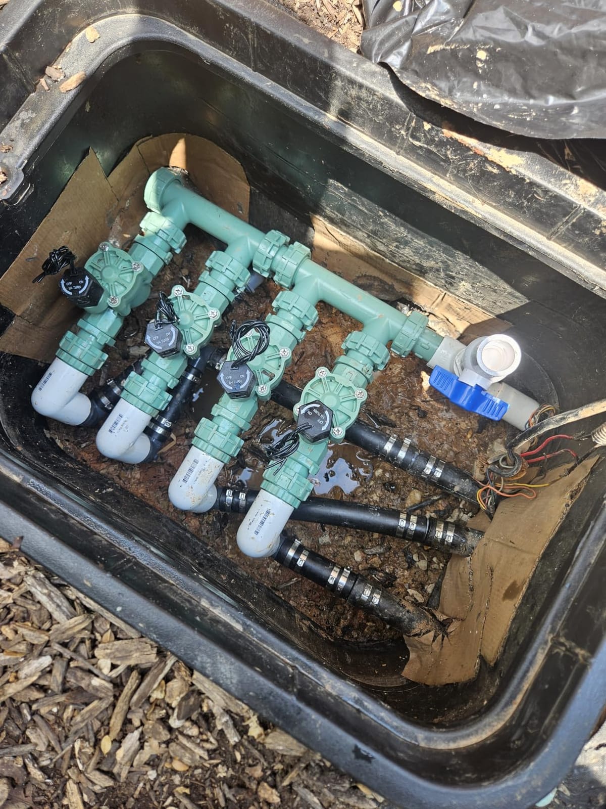Orbit 4-Valve Heavy Duty Preassembled Sprinkler Manifold - 57257 customer photo 1