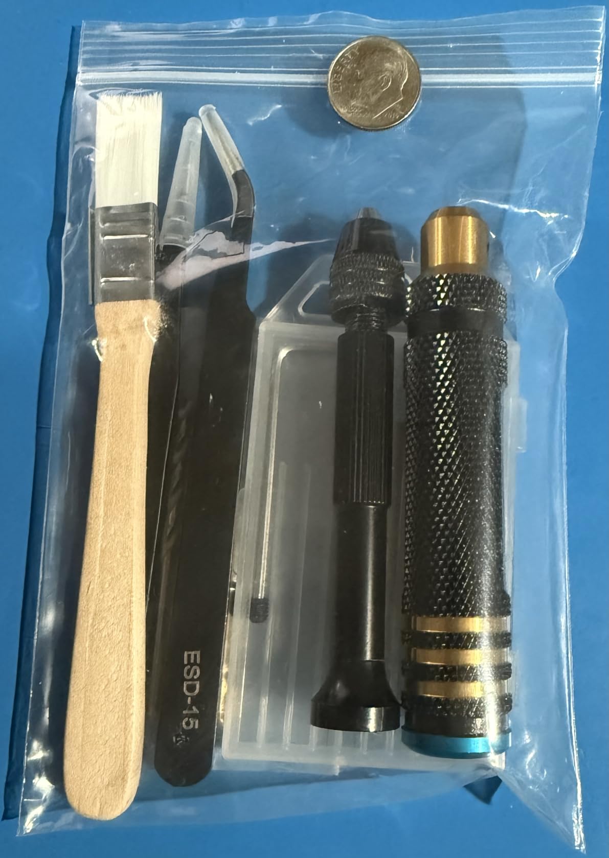 Model Scriber Tool Kit, 7-Blade Chisel Set for Gunpla | 0.1-2.0mm Blades, Panel Line Scriber for Gundam Model Kit HG/RG/MG, Resin Kits, Model Hobby, Pin Vise Hand Drill & Bits customer photo 1
