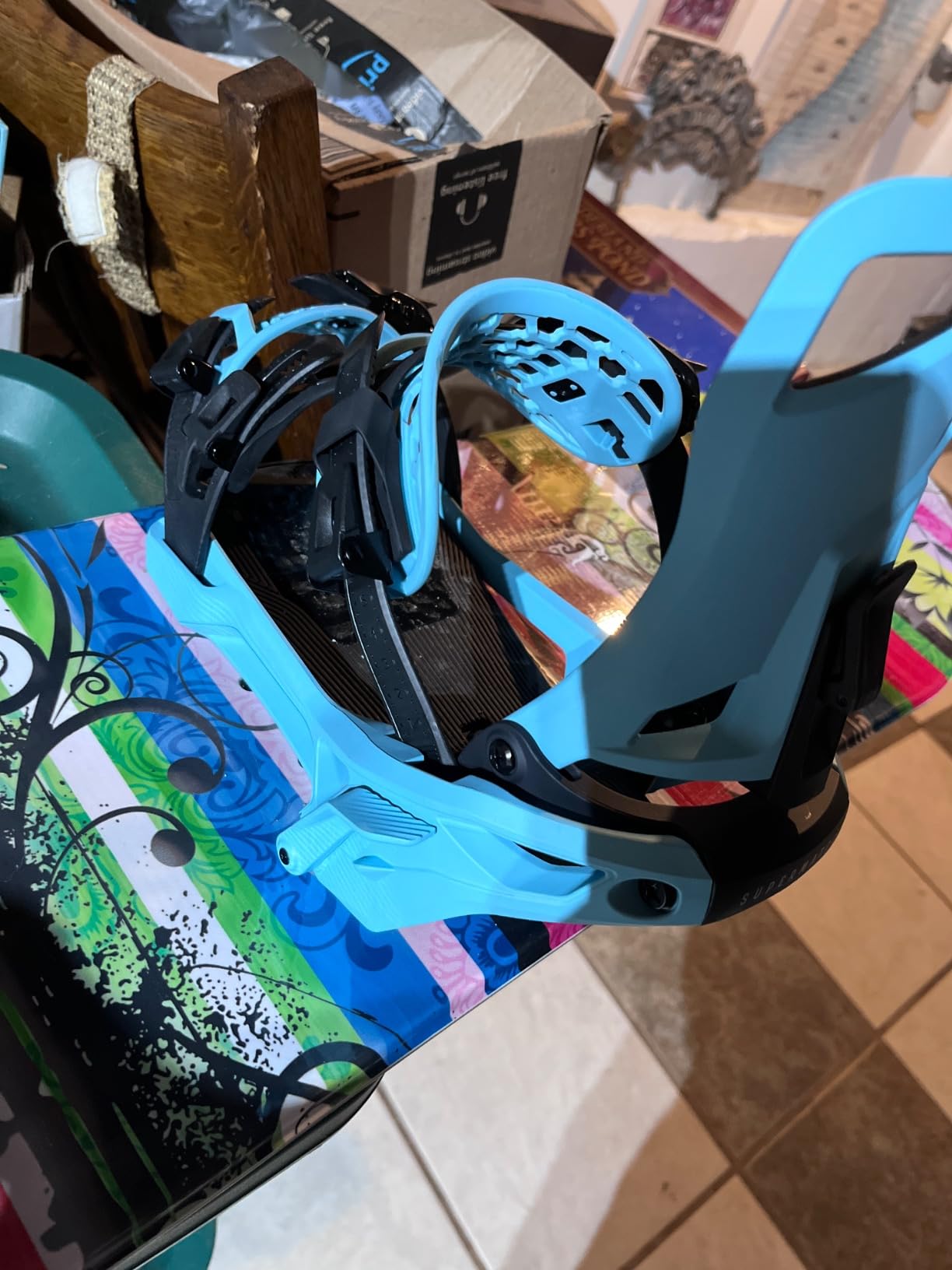Nidecker Supermatic Carbon Snowboard Dual-Entry Automatic Binding customer photo 1