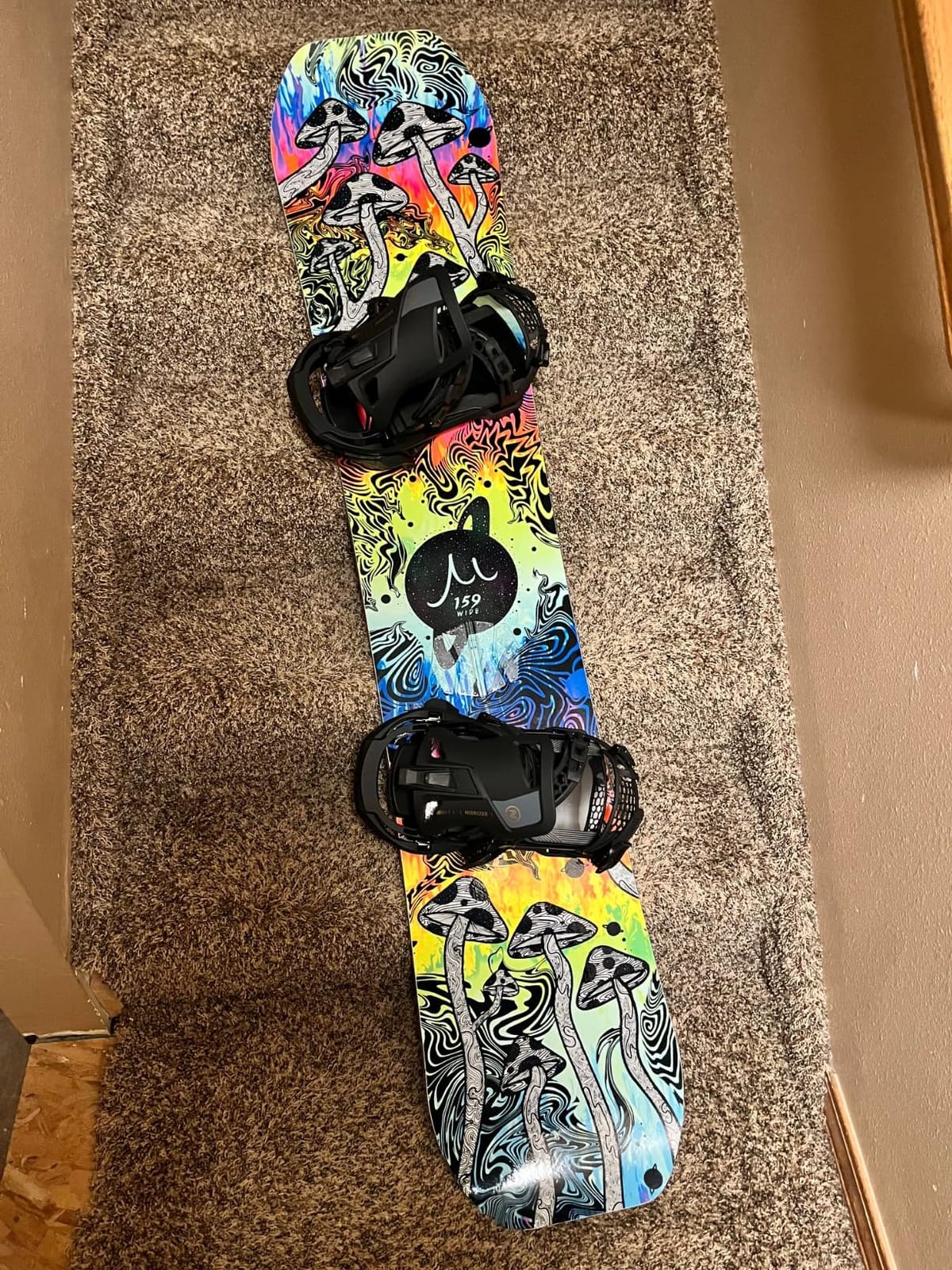 Nidecker Supermatic Carbon Snowboard Dual-Entry Automatic Binding customer photo 2