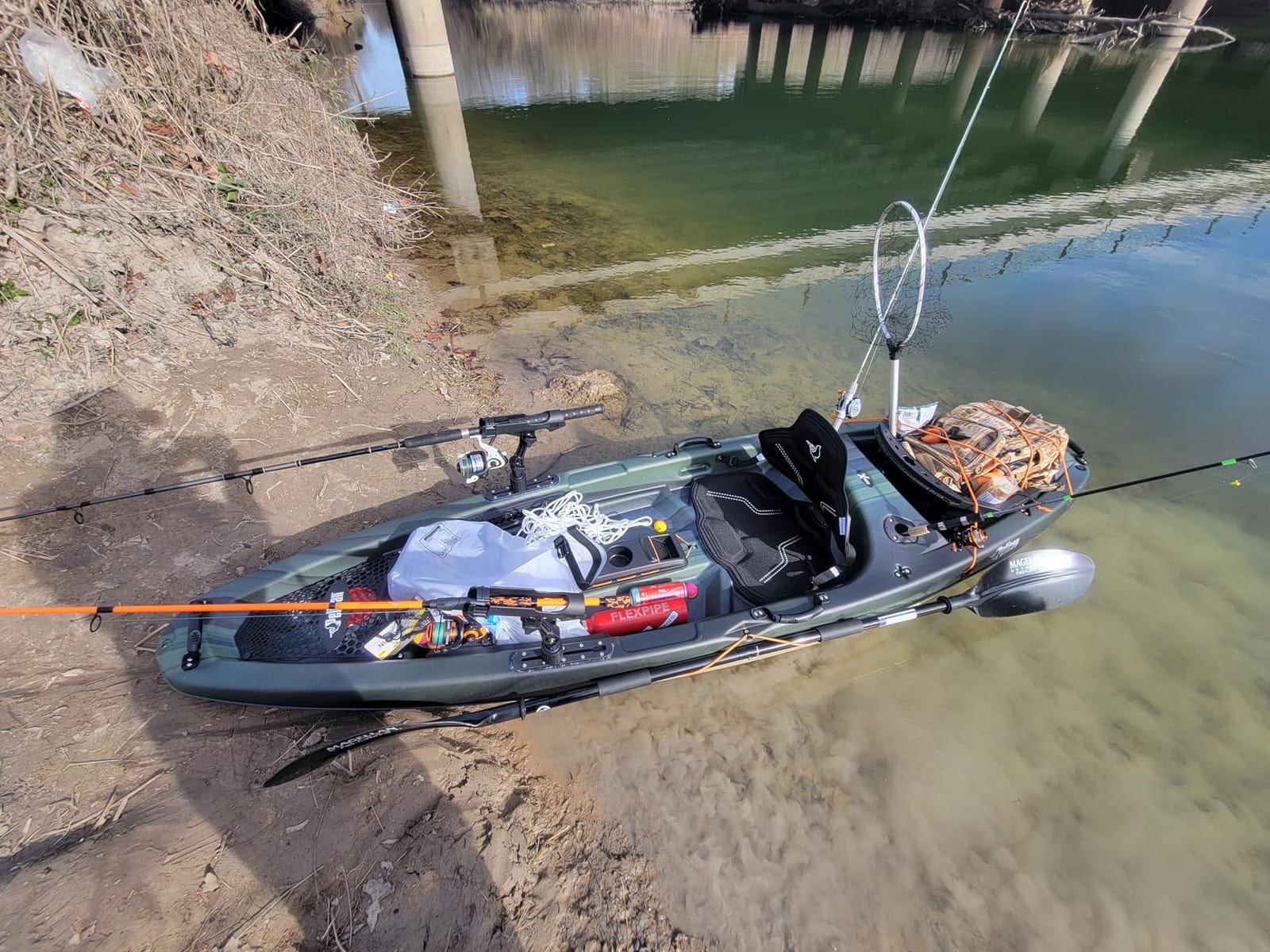 Pelican Sentinel 100X - Angler Sit on top Fishing Kayak - Lightweight - Ergolounge Seating System customer photo 1