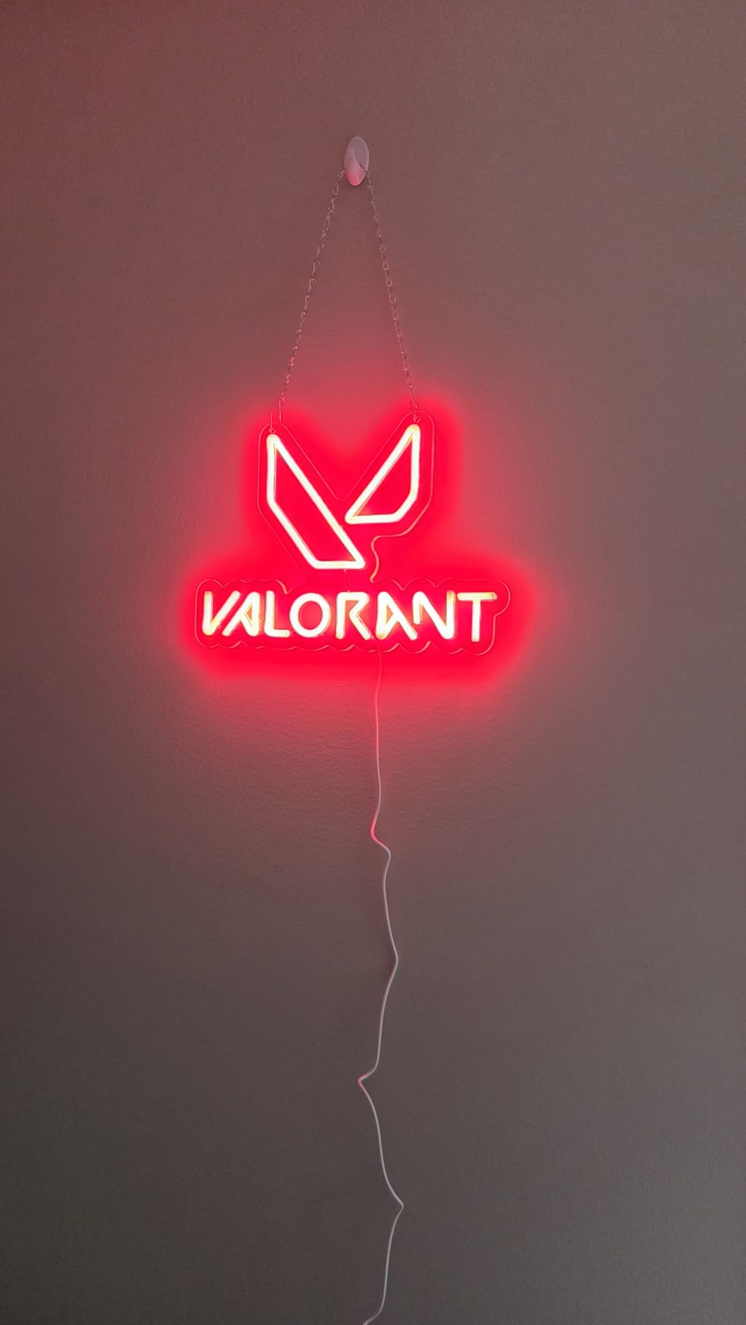 WonderfulLife Game Cyberpunk Neon Sign for Game Zone Decor,Shooting Games Led Lights for Man Cave Gaming Room Internet Bar or Bedroom Decoration.5V USB Powered,Easy Hanging. customer photo 1