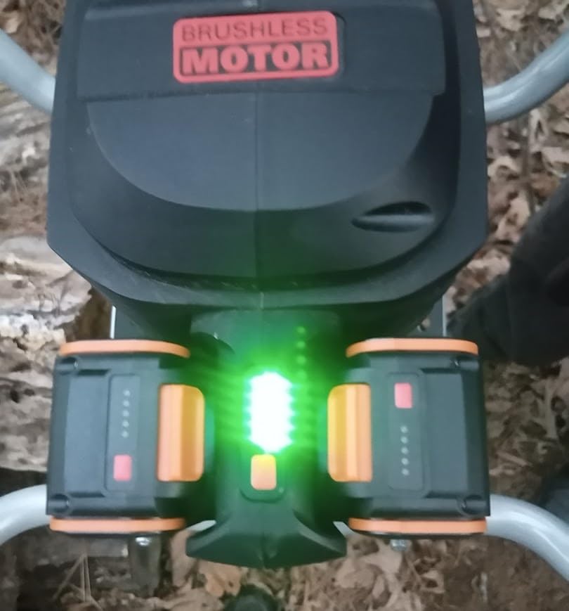 WORX Nitro 40V Brushless Cordless Earth Auger, Electric Post Hole Digger for Fence Posts with Drill Bit 8'', for Garden & Plant, Equivalent to a 45 CC Gas-Auger, Battery and Charger Included, WG865 customer photo 1
