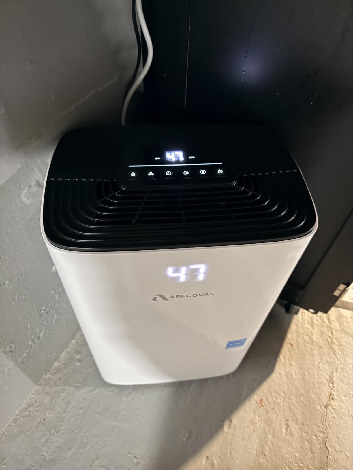 Arecovas 52 Pints Dehumidifier for Basement with Drain Hose, 2025 Energy Star, 3500 Sq.Ft customer photo 2