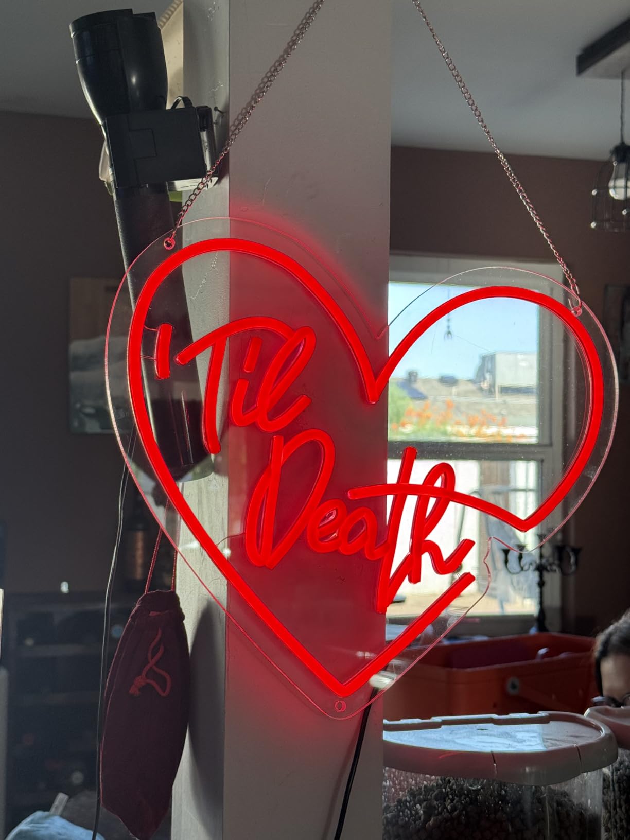 Mr and Mrs Name Neon Sign Custom Last Name LED Neon Light Home Wall Decor Wedding Engagement Party Backdrop Decoration Personalized Gifts customer photo 2