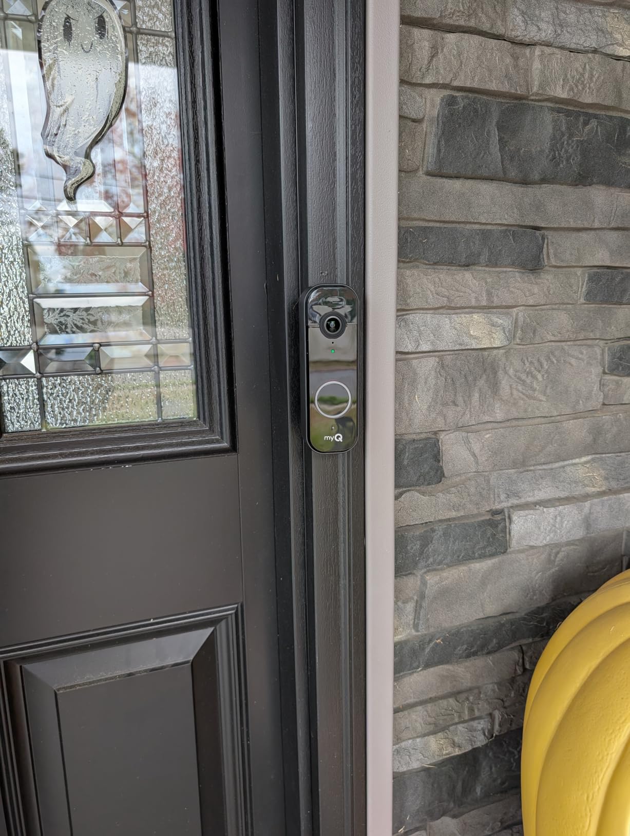 Chamberlain myQ Video Doorbell | 2K Camera, Battery/Wired, Color Night Vision, Live with 2-Way Talk, Motion Detection & Real-Time Alerts, 150 Deg Wide View customer photo 1