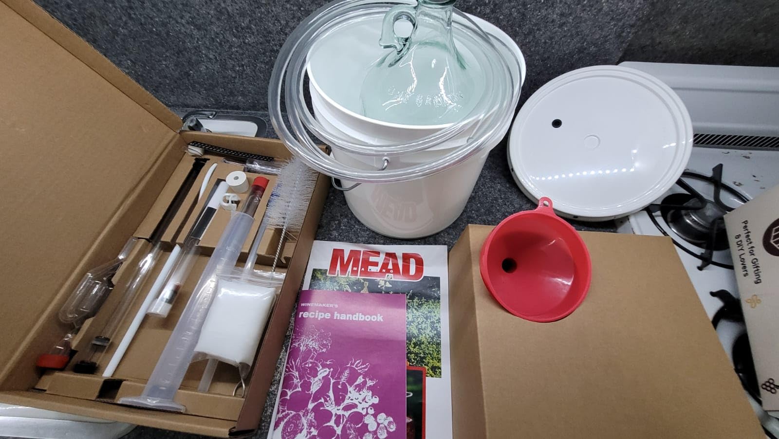 Wine Making Kit & Mead Making Kit | Complete Home Brewing Kit for Beginners & Experts customer photo 1