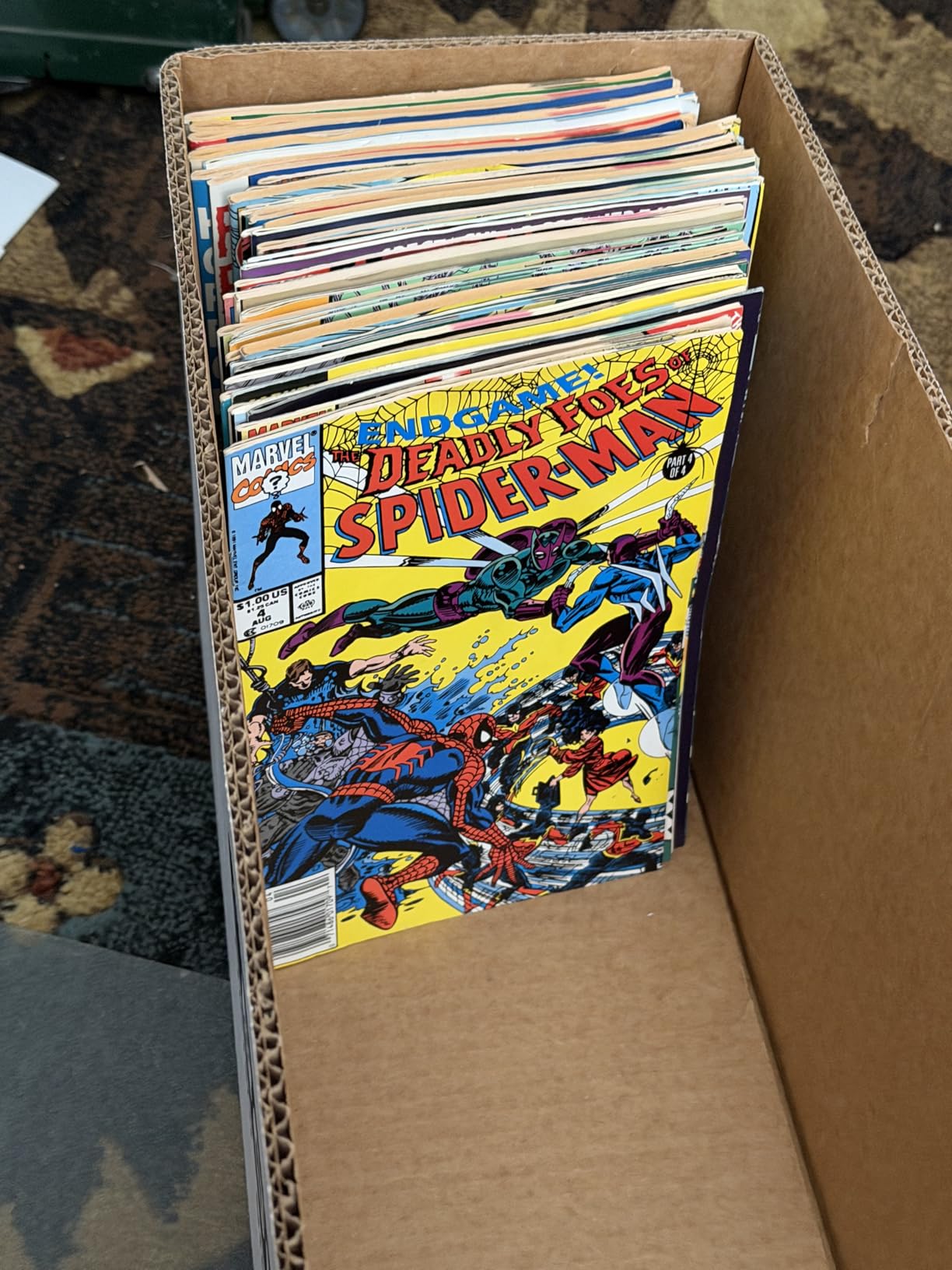 BCW Long Comic Storage Box - 2 ct | Holds 250-300 Current & Silver Age Comics | Sturdy 200 lb. for Cardboard Comic Book | Stackable Comic Storage Box for Collectors customer photo 2
