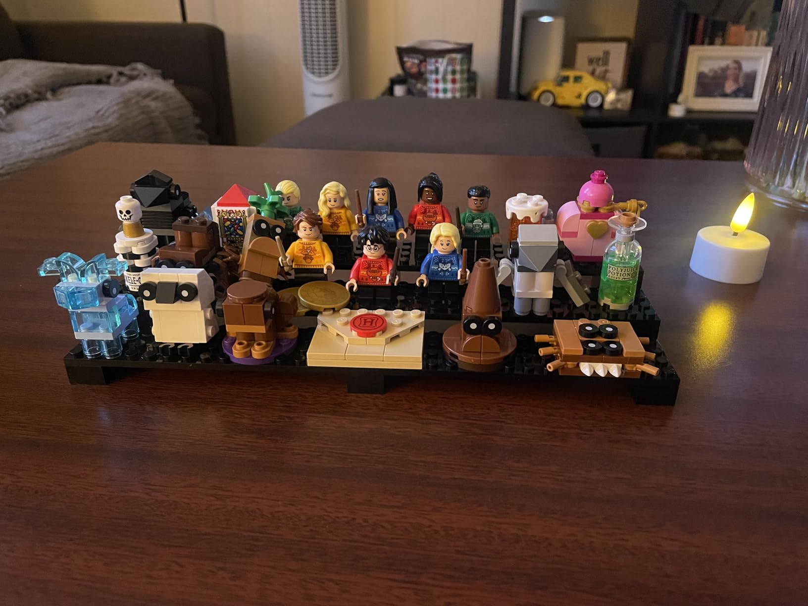 2 Pack Brick Minifigure Display Stand - 3-Tier Display Case for Lego Mini Figures - Holds 66 Figures - Black Stylish Organizer for Collectors | Great Gift for Minifigure Lovers customer photo 2