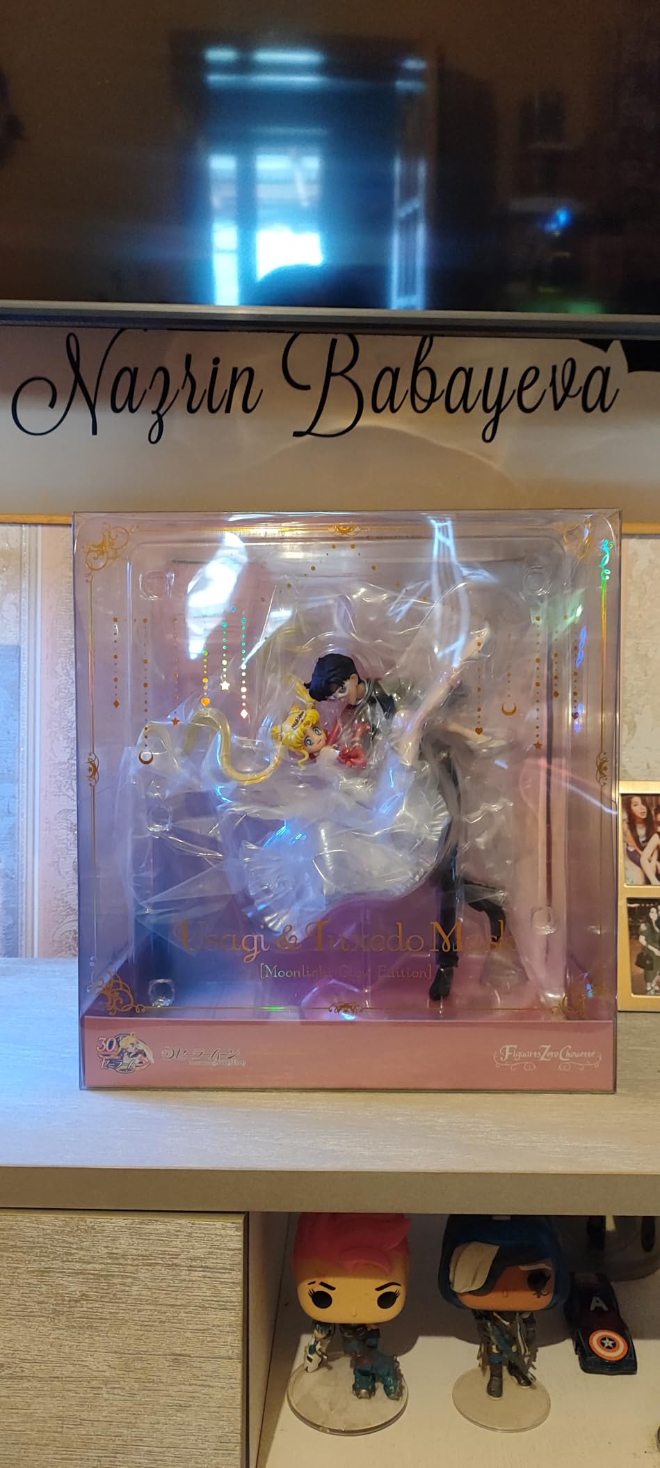 TAMASHII NATIONS - Sailor Moon - Usagi & Tuxedo Mask [Moonlight Glow Edition] FiguartsZERO chouette Collectible Figure customer photo 2