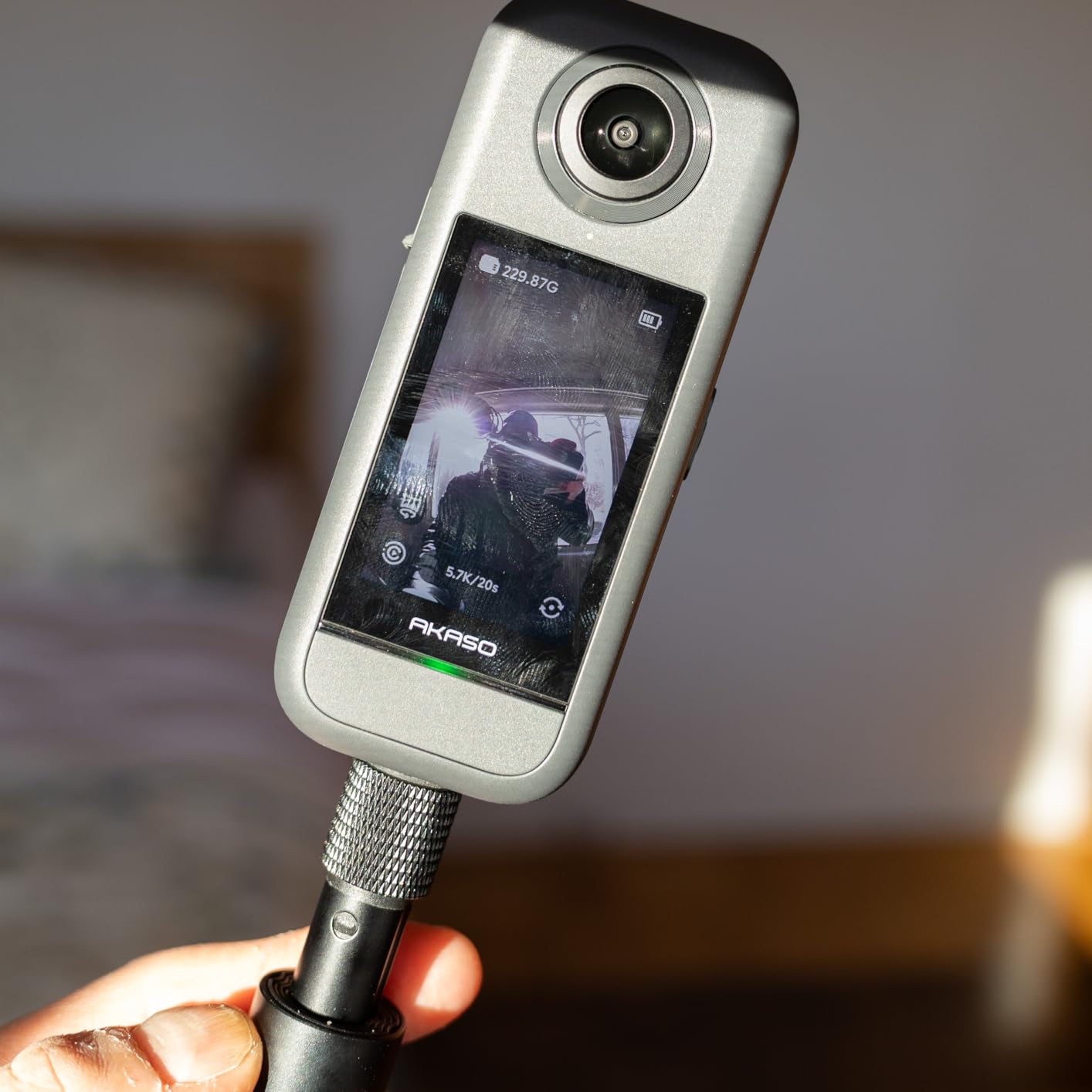 AKASO 360 Action Camera Creator Combo - 5.7K 360 Video with 1/2