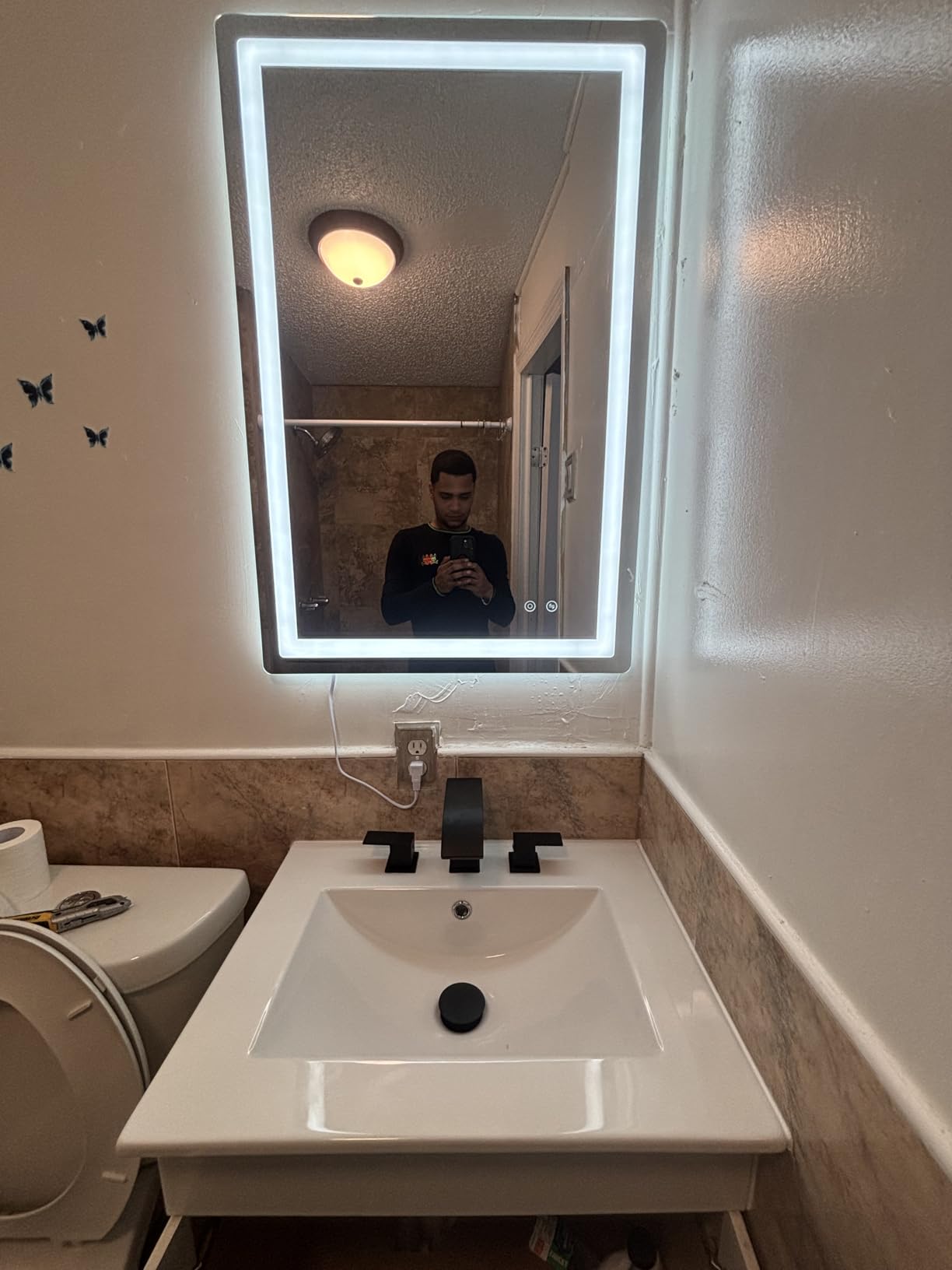LED Bathroom Vanity Mirror with Lights, 36