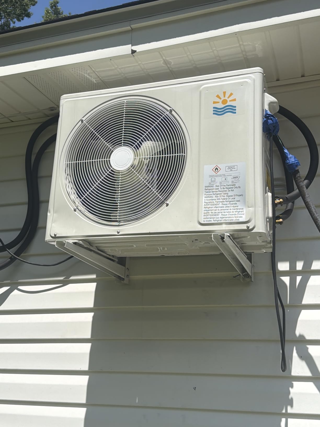 Rellytech Mini Split AC/Heating System, 12000 BTU, 19 SEER2 115V/110V | Ductless inverter, energy efficient, pre-charged system, up to 750sq.ft coverage, heating and cooling customer photo 1