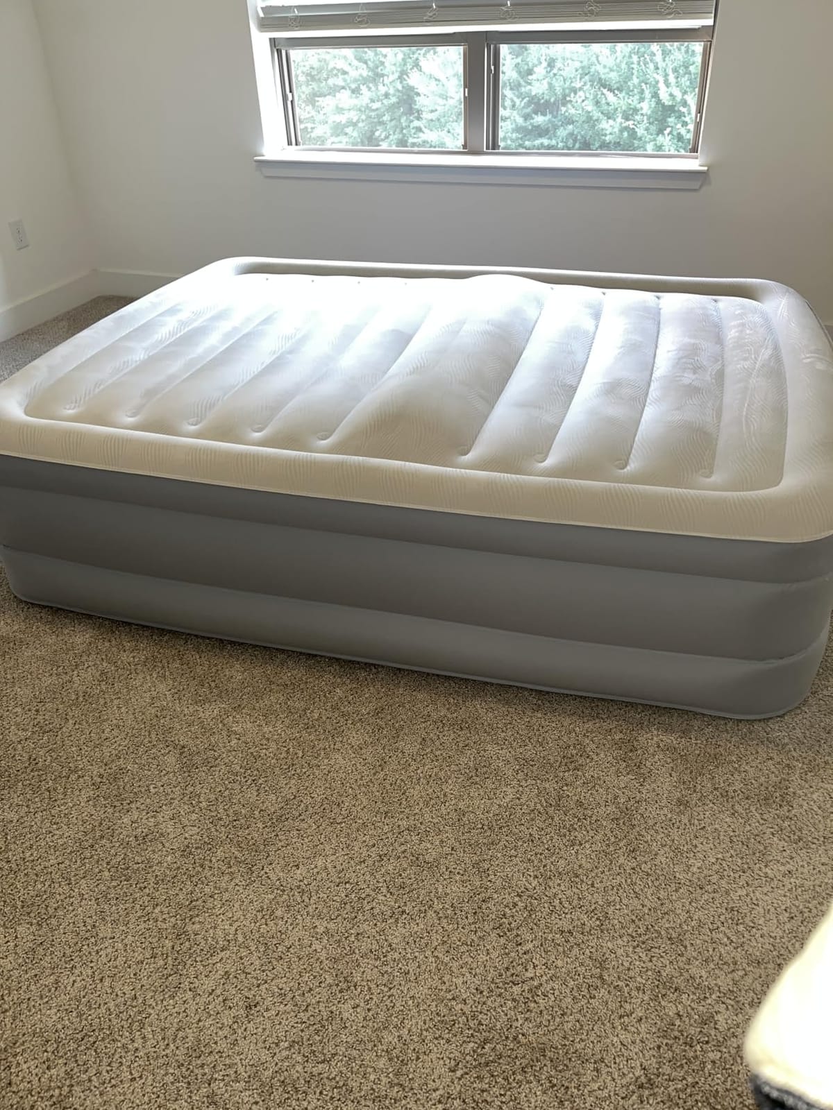 Beautyrest Luxaire, Full Size Luxury Air Mattress, 20 Inch Height with Cool Vent Top, Smart Auto Shut-Off Pump, Puncture Resistant Ever Firm Fabric with Edge Support customer photo 2