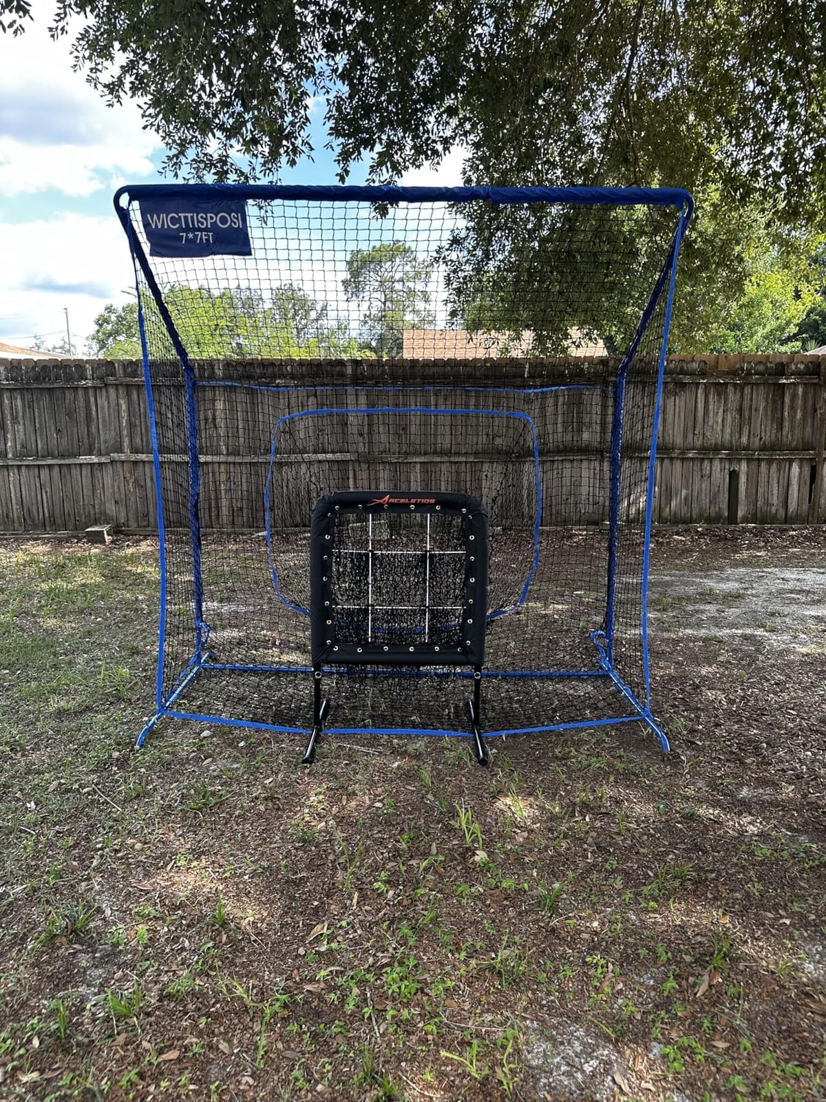 Baseball Softball Net with Blocking System, Batting Cage Practice Net customer photo 2