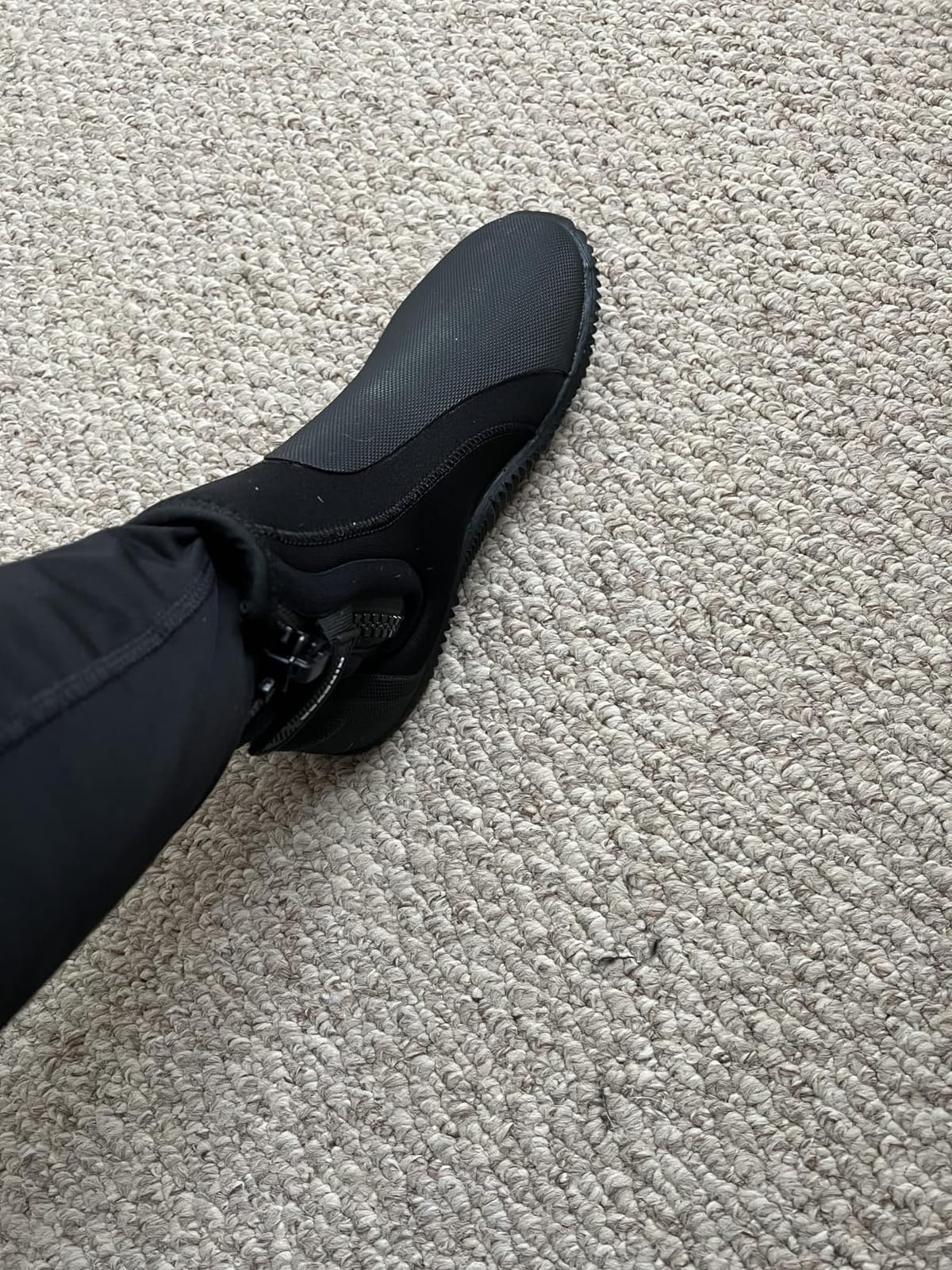 Seaskin 5mm Neoprene Diving Boots Anti-Slip Rubber Sole Wetsuit Boots customer photo 1