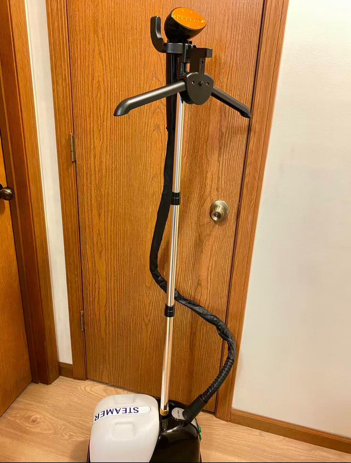 Standing Steamer for Clothes, 5L Large Capacity Garment Steamer | 1800W Standing Garment Steamer with 45s Fast Heat-up, 90 Mins Continuous Powerful Steam customer photo 1