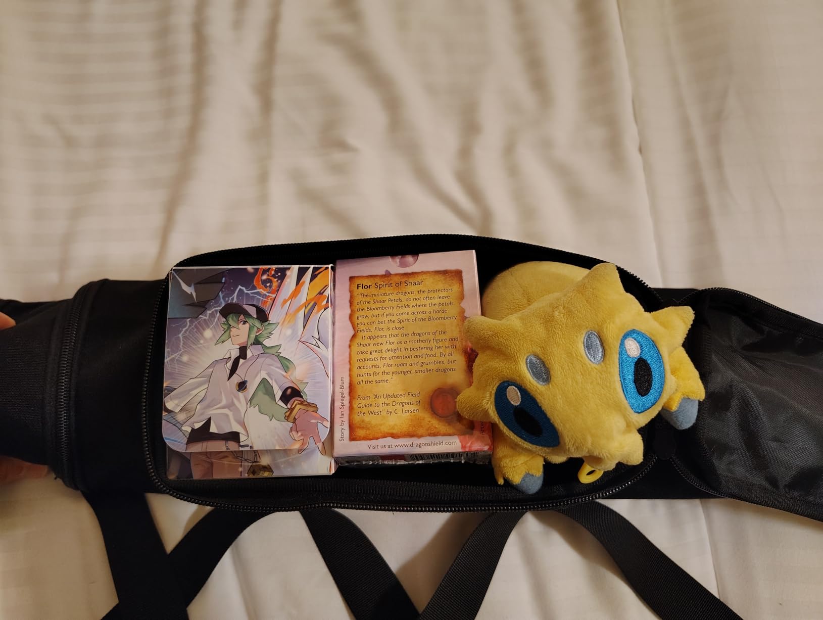 Playmat Tube Case Portable Game Play Mat Storage Bag with Adjustable Strap customer photo 1