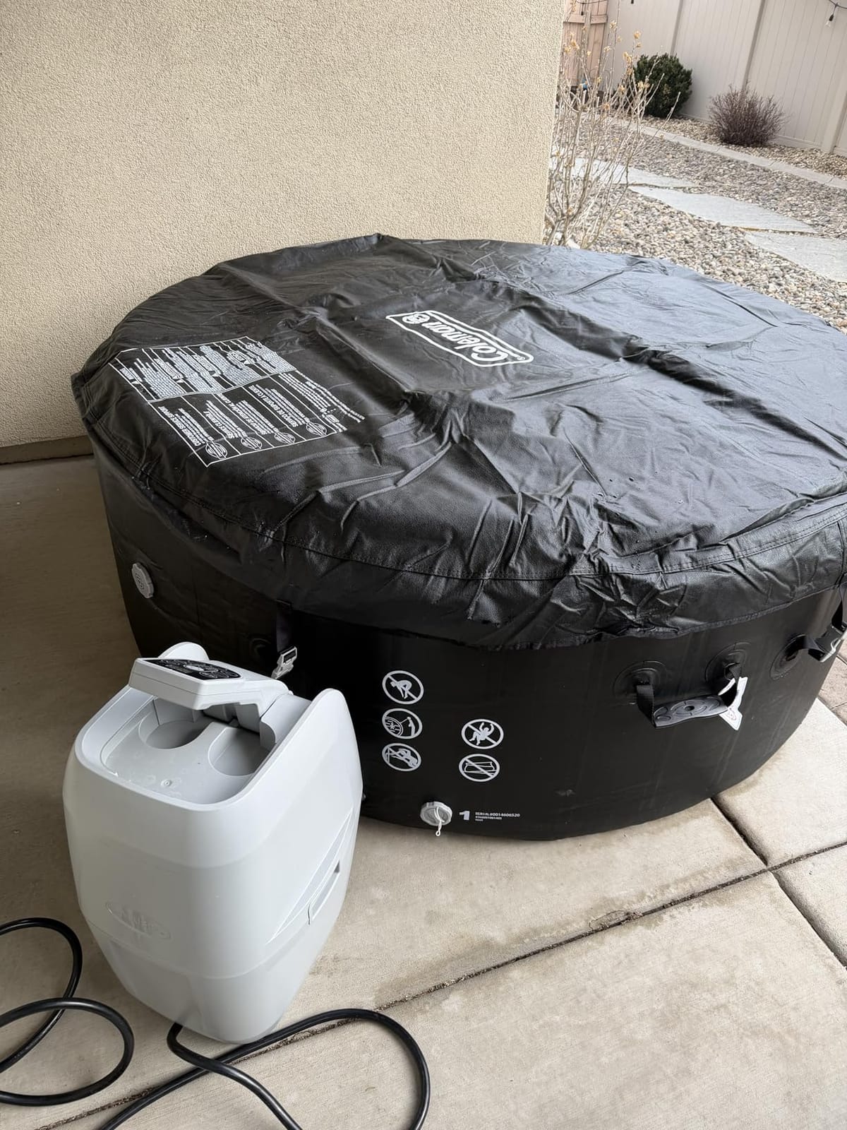 Coleman SaluSpa Miami Energy-Efficient AirJet 2-4 Person Inflatable Hot Tub customer photo 2